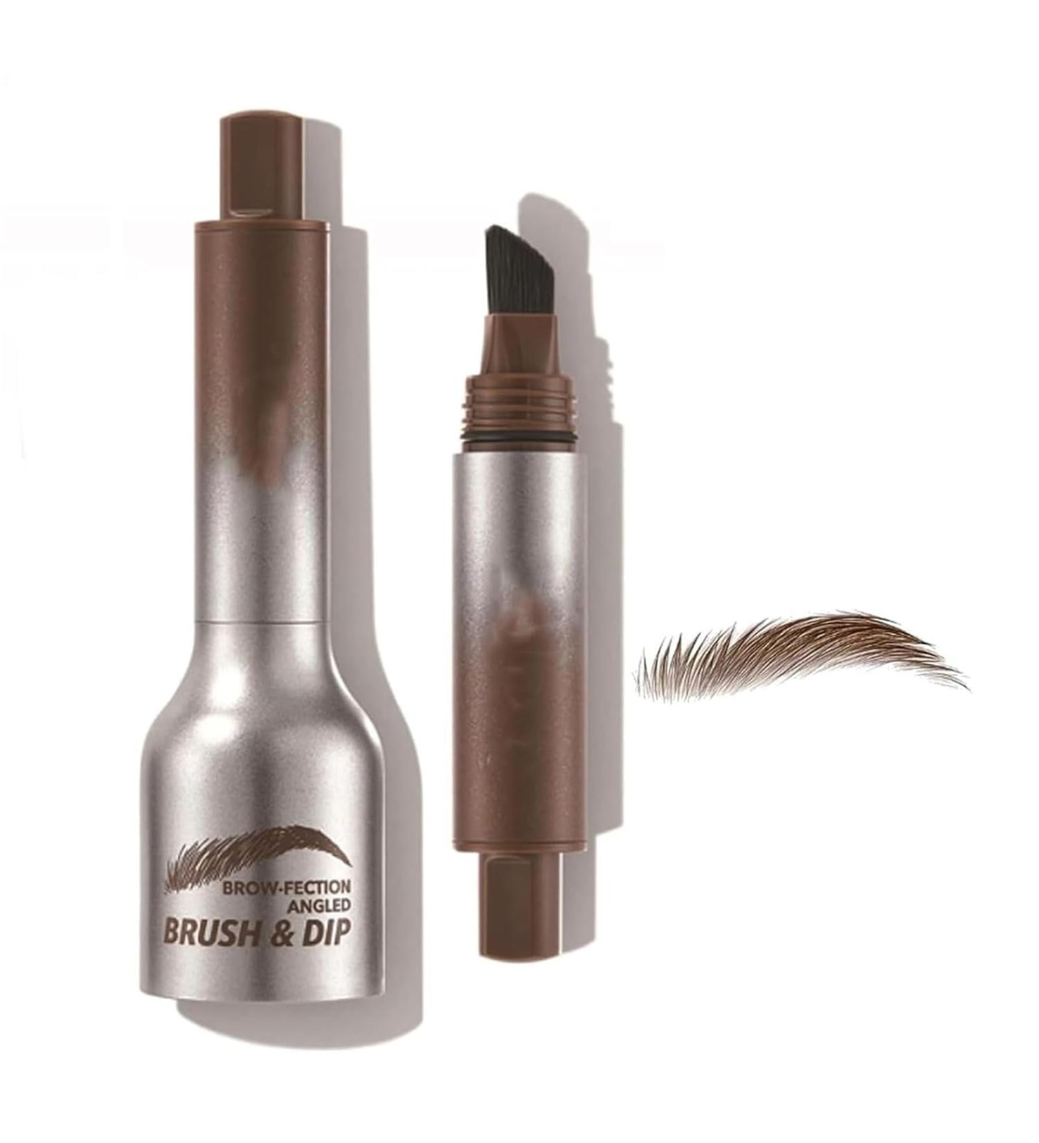 Angled Brush and Dip Liquid Eyebrow Gel Liquid Eyebrow Brush Smudge Proof Eyebrow Pencils Long Lasting Waterproof Brow Pen Creates Natural Looking Brows Effortlessly (espresso) - Buy Online on GoSupps.com