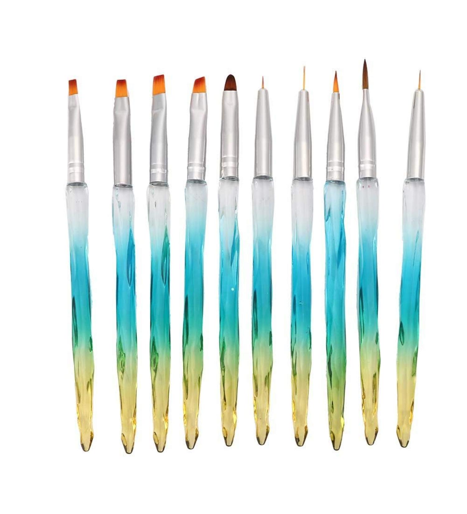 Convenient Nail Art Dotting Pen Selected Material Nail Art Pen Nail Maintenance for Nail Salon Professional Manicurist Nail Lovers - Buy Online on GoSupps.com