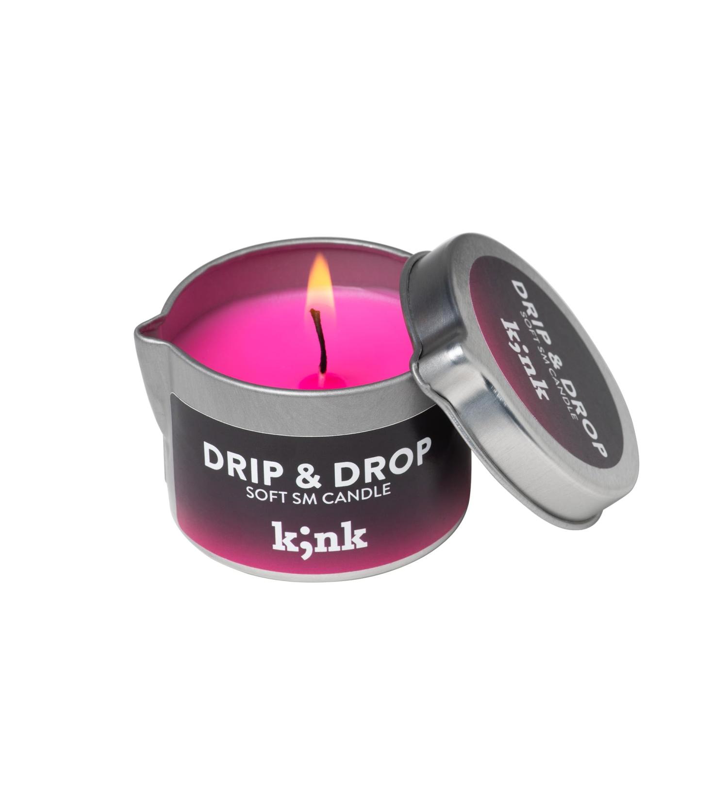 K nk Drip & Drop Unscented Romantic Massage Candle for Couples (50ml) - Intimate Gift Pink - Buy Online on GoSupps.com