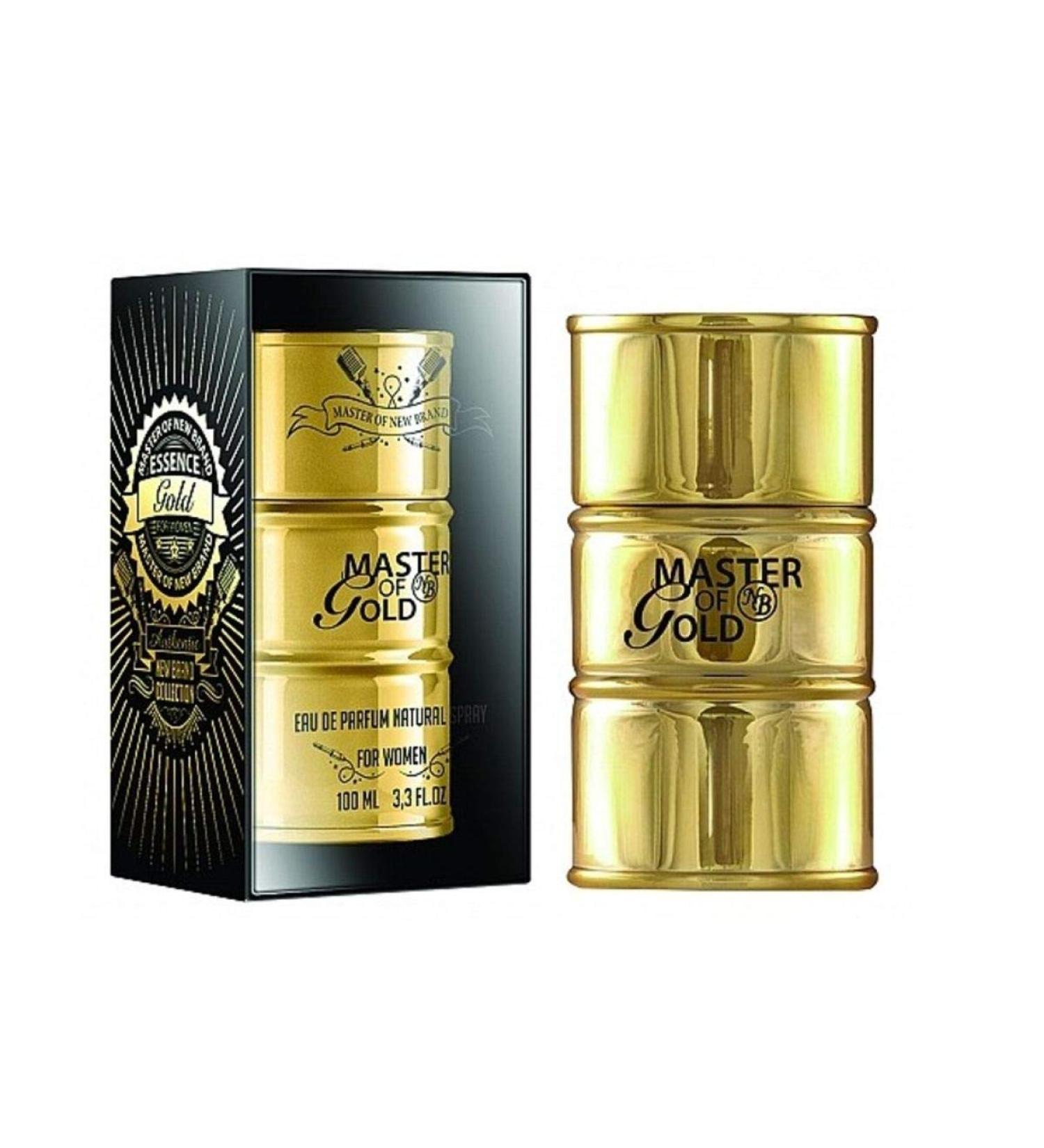 New Brand Master of Gold for Women - 3.3 oz EDP Spray