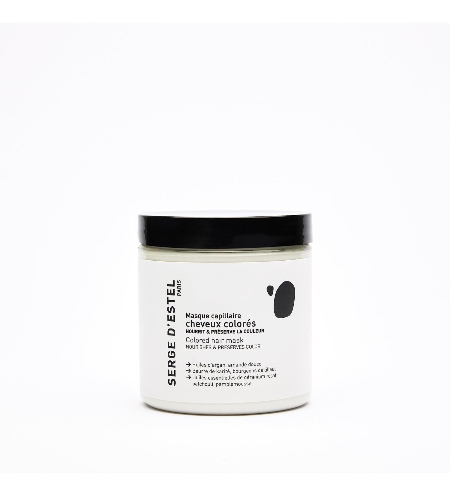 SERGE DESTEL PARIS Hair Mask 250g - Nourishing & Repairing Vegan Formula for Colored Hair - Buy Online on GoSupps.com