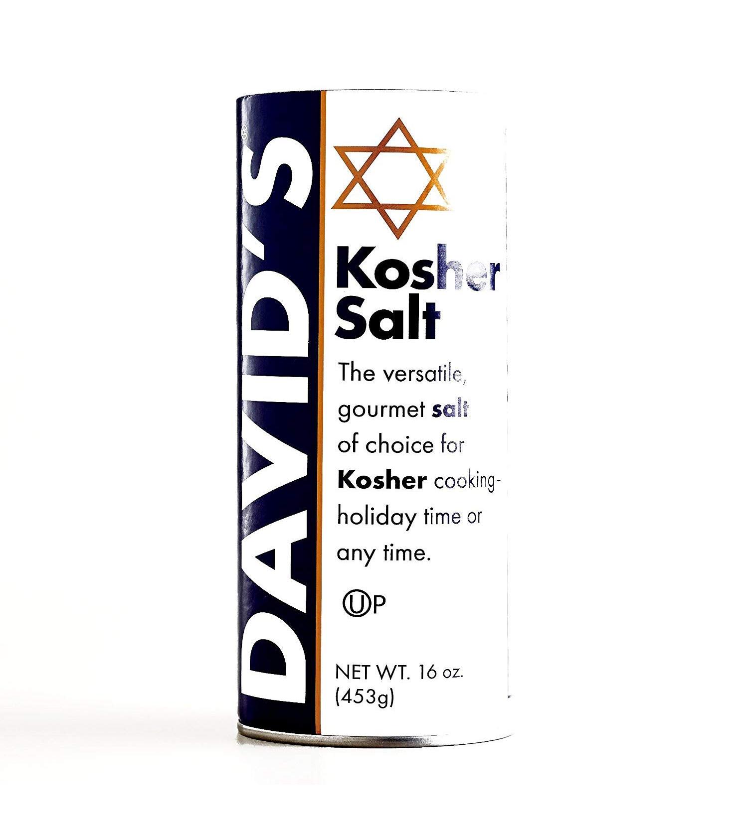 David's Kosher Salt 16 oz each (1 Item Per Order) 16.0 Ounce (Pack of 1)