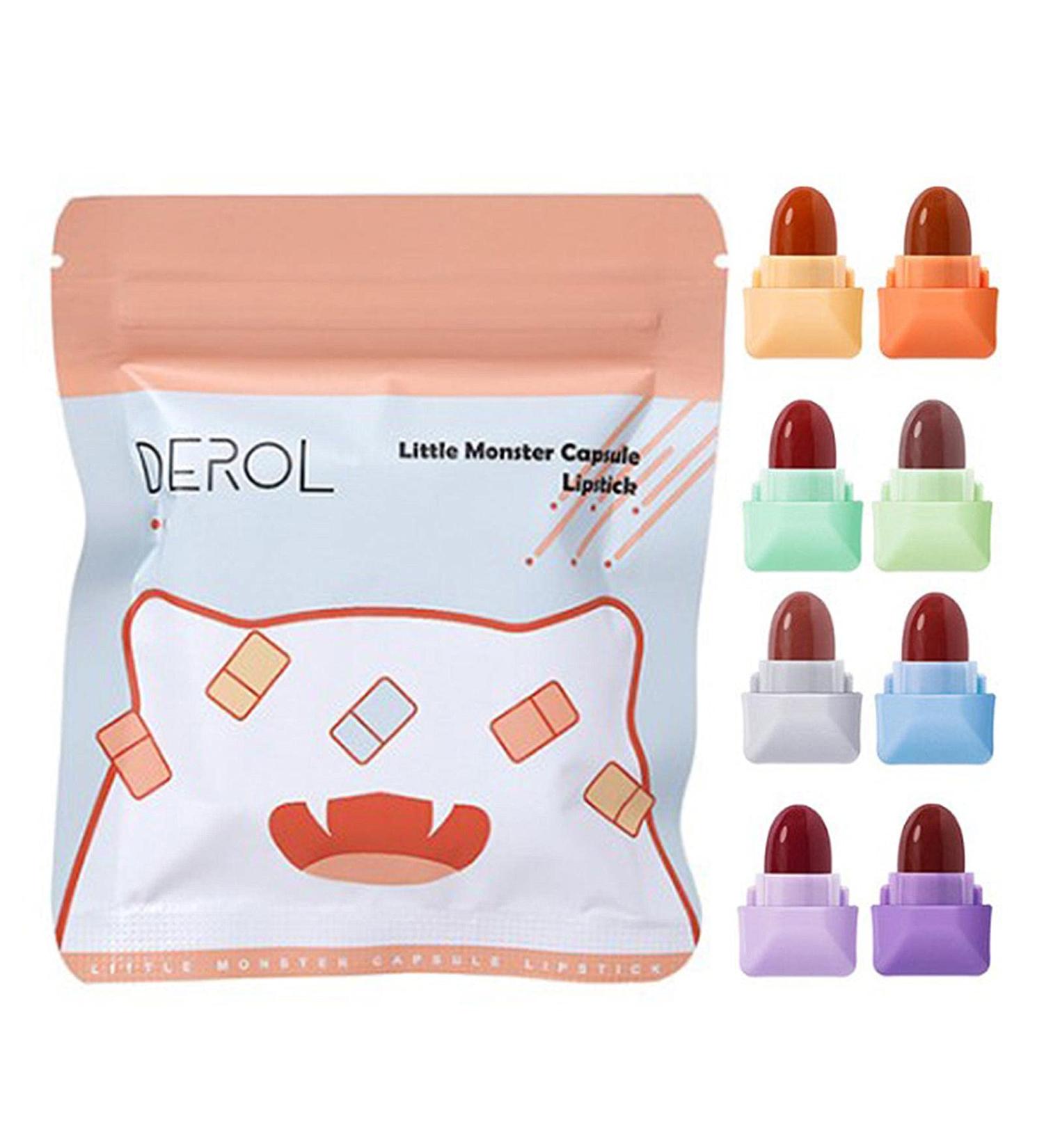 8 Color Matte Lipstick Set - Waterproof & Moisturizing Lip Gloss Kit for Women & Girls - Perfect Gift - Buy Online on GoSupps.com