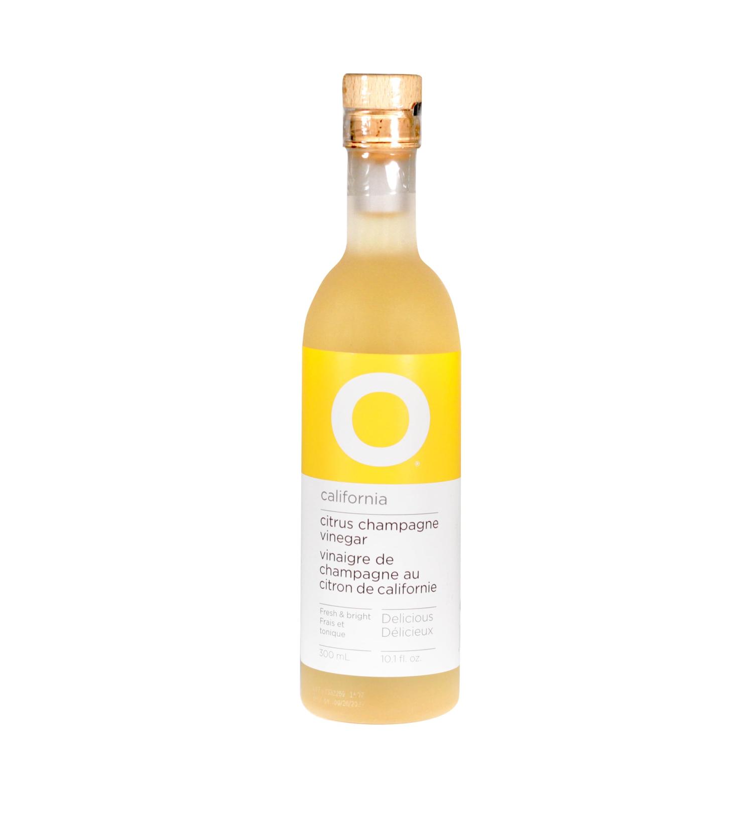 O Citrus Champagne Vinegar 300 mL Glass Bottle - Buy Online on GoSupps.com