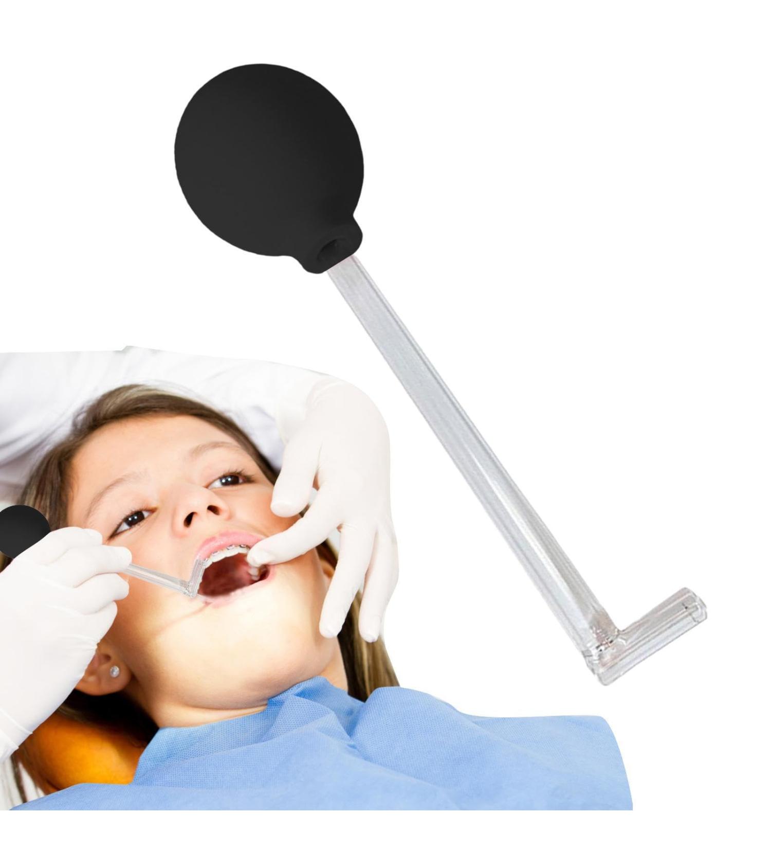 Tonsil Stone Remover Tool | Almond Stones Cupping Glass | Effective Mandelsauger for Oral Cleanliness | High-Quality Glass Mouth Cleaner for Home Use - Buy Online on GoSupps.com