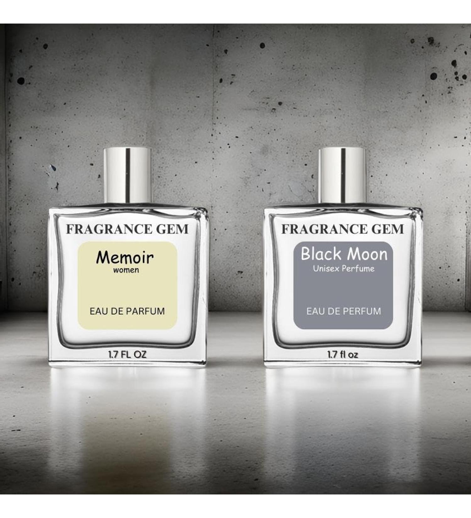 Fragrance Gem Memoir Unisex EDP - Pure Mysore Sandalwood Perfum and Black Moon Oud perfum - Ambery & Vanilla 50 ml - Buy Online on GoSupps.com