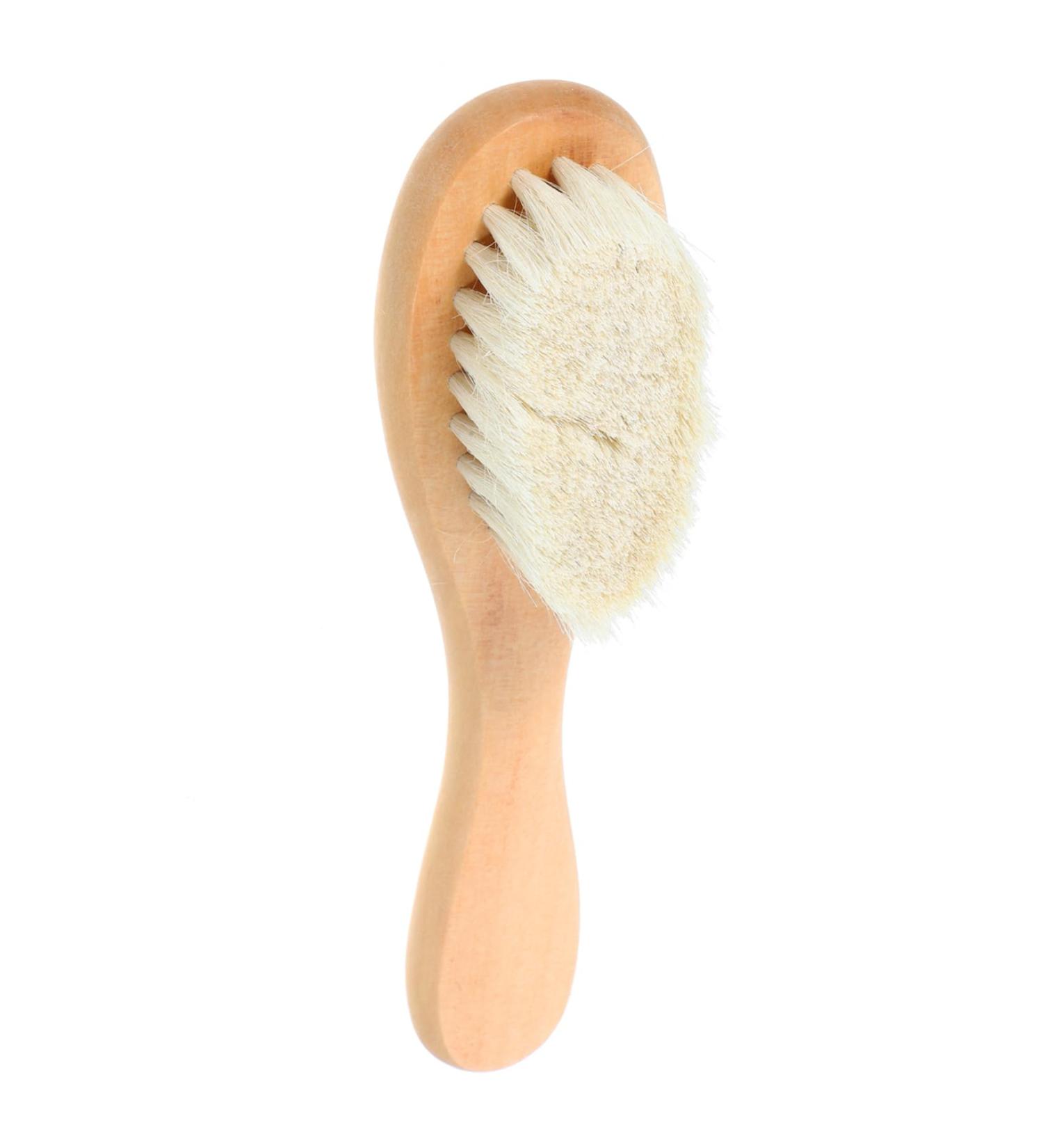 Multifunctional Laundry Brush - Cleaning Scrubbing & Stain Removal | Goat Hair Bristles for Clothes Furniture & Linen Care - Buy Online on GoSupps.com