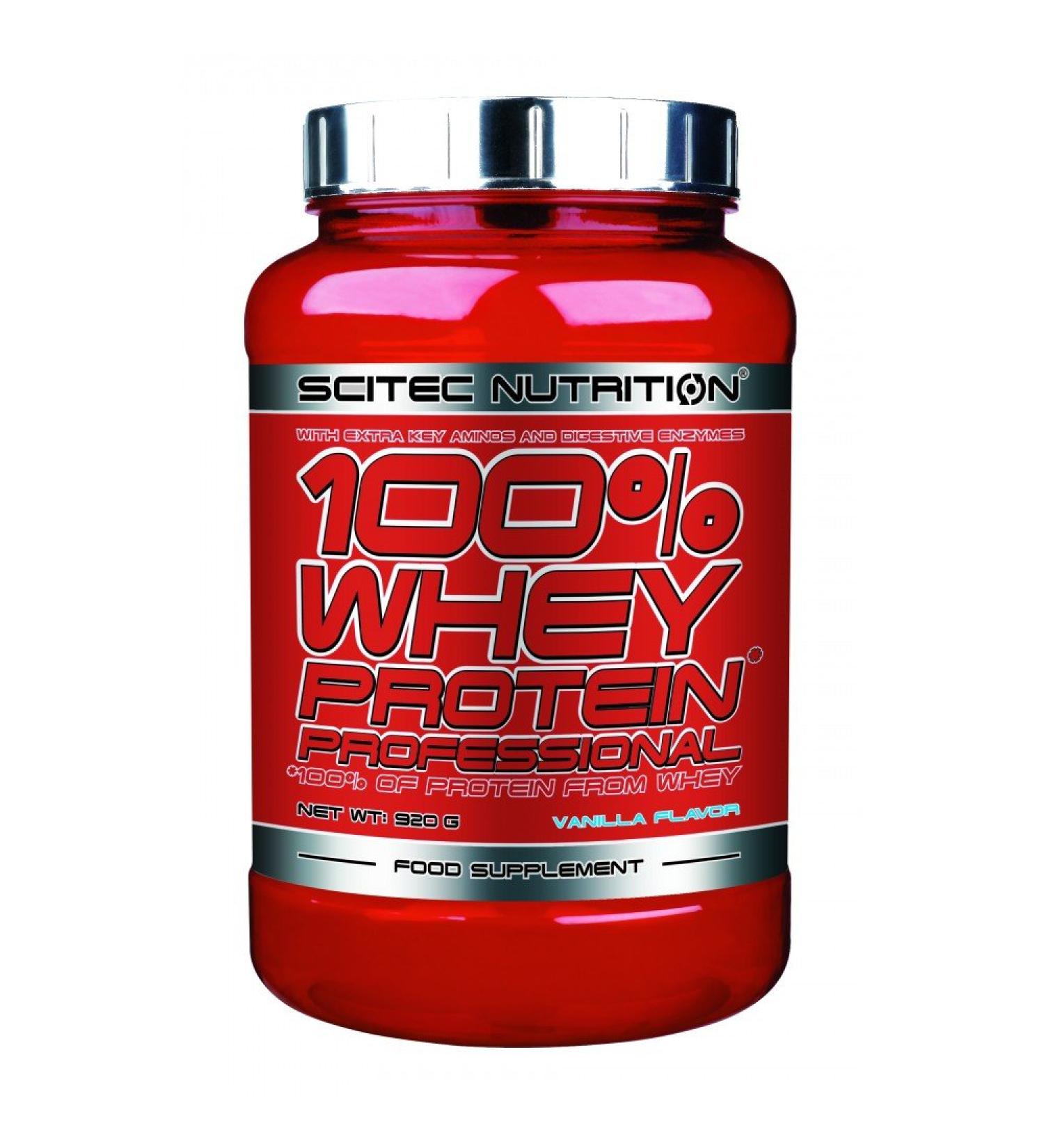 Scitec Nutrition 100% Whey Protein Professional 920g Kokosnuss Kokosnuss / Coconut 920 g (1Pack)