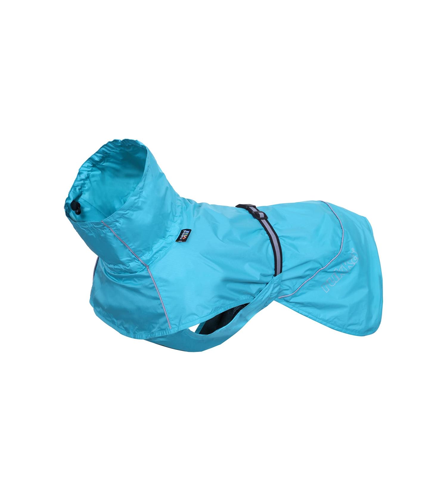 Rukka Pets HASE Raincoat for Dogs - Waterproof Turquoise Jacket Size 30 - Buy Online on GoSupps.com