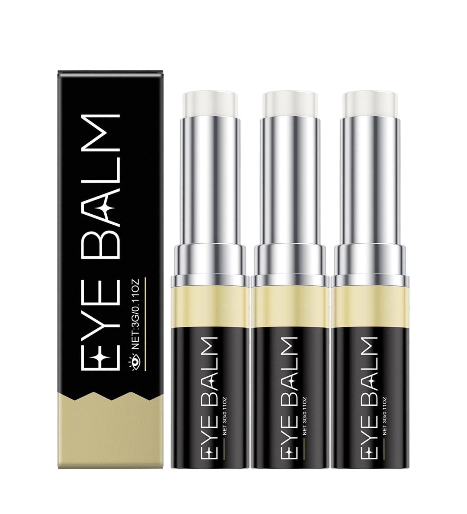  Raevior Retinol eye balm stick eye cream for dark circles and puffiness hyaluronic acid moisturizing stick for fine lines firming eye contour balm - Buy Online on GoSupps.com