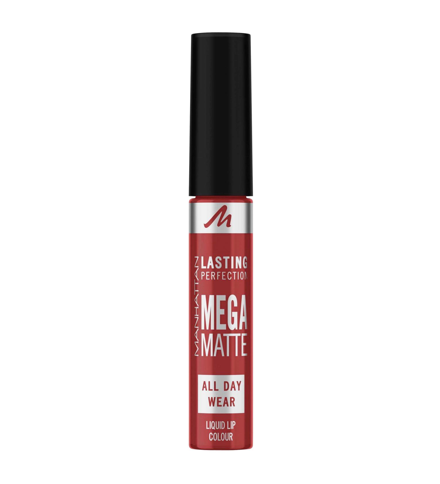 Manhattan Manhattan Lasting Perfection Mega Matte Liquid Lip Colour 500 - Buy Online on GoSupps.com