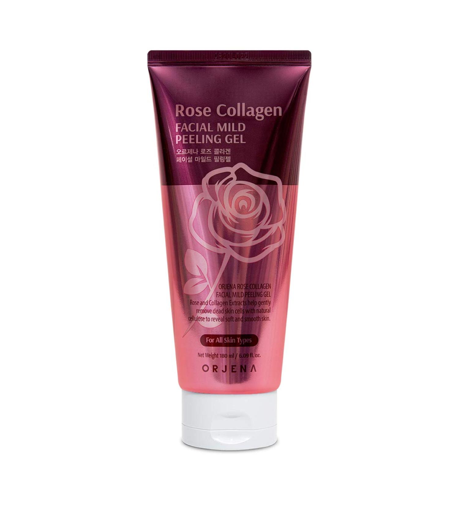 ORJENA Facial Mild Rose Peeling Gel | Deep Facial Scrub for Smooth Skin | Korean Skincare & K-Beauty Solution - Buy Online on GoSupps.com