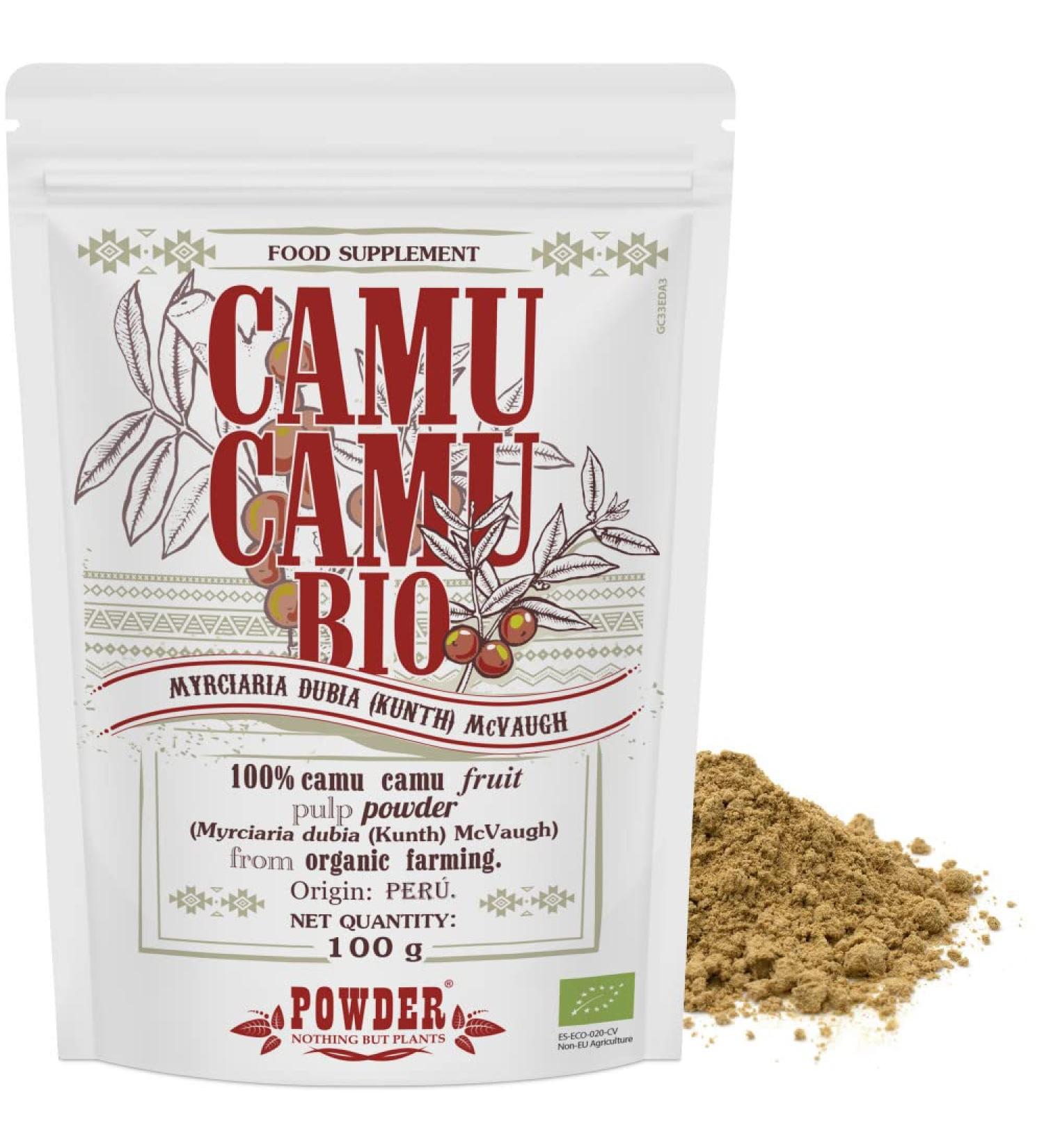  POWDER NOTHING BUT PLANTS CAMU CAMU ORGANIC * 100 servings/Camu camu powder 100g * Anti-inflammatory antioxidant immune system - Buy Online on GoSupps.com