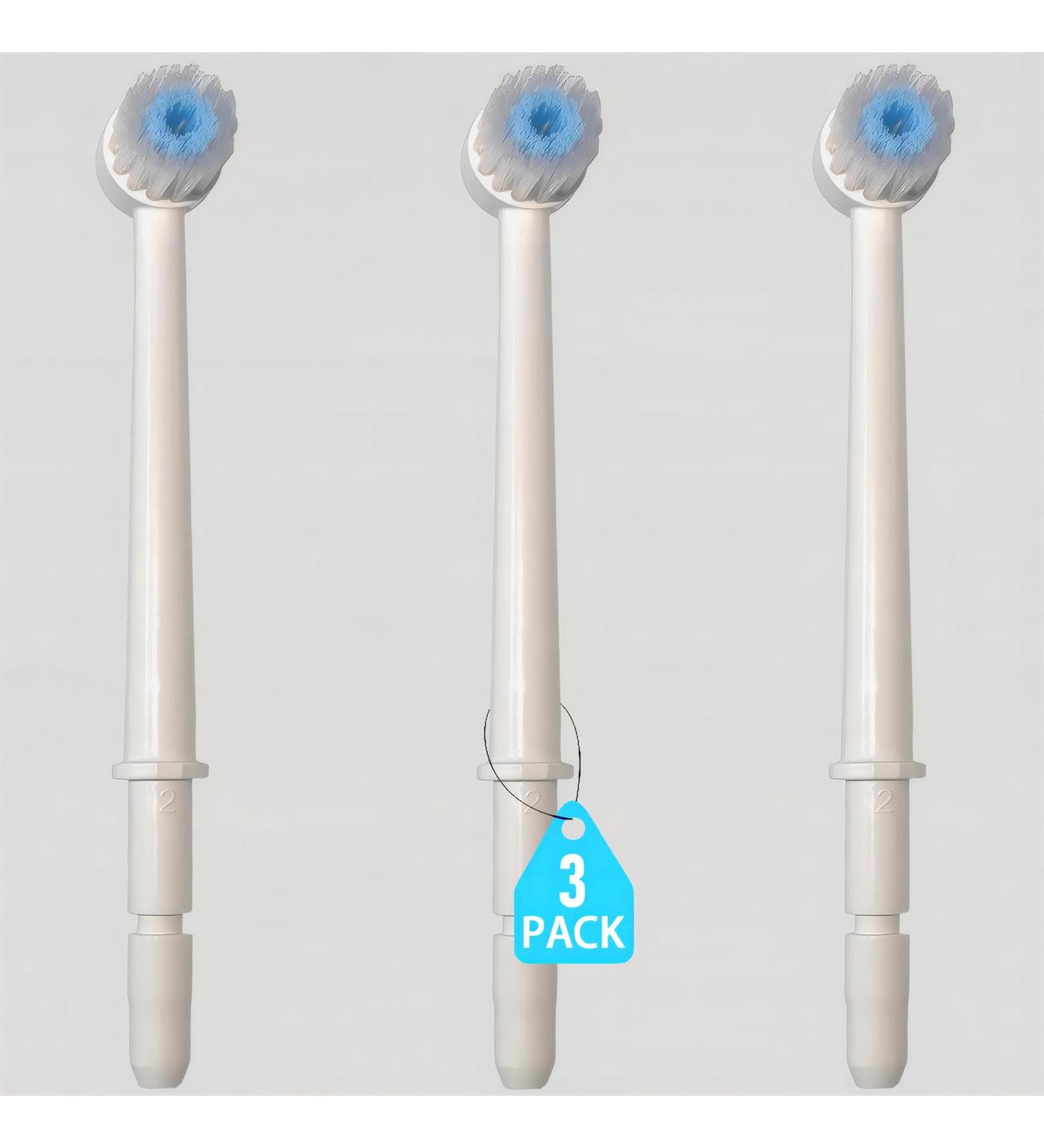 Replacement Toothbrush Heads for Oral Shower | Compatible with Water Pik & Oralion - Plaque Control Tips - Buy Online on GoSupps.com