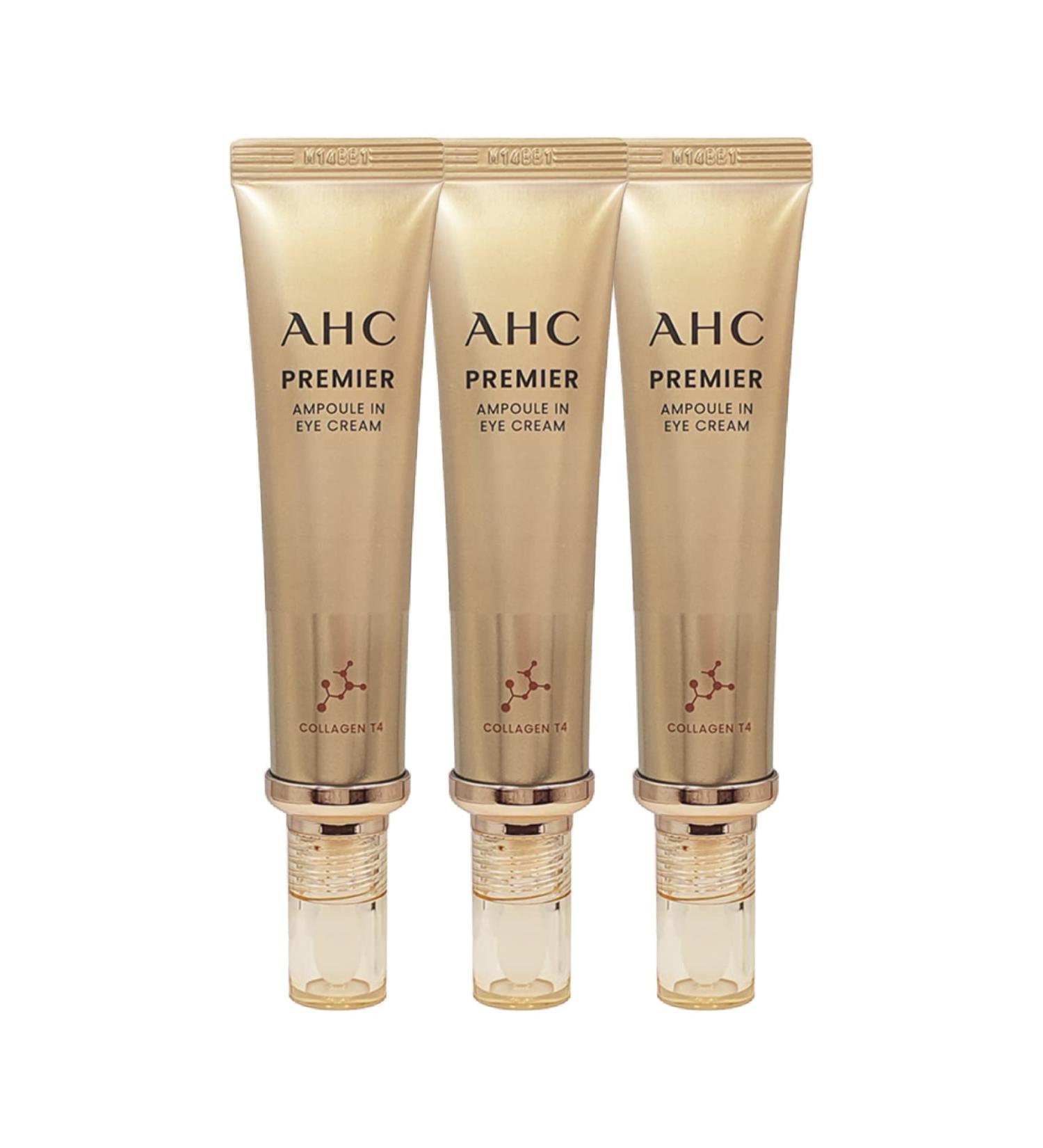 AHC Premier Ampoule in Eye Cream 40ml x 3ea - Hydrating Anti-Aging Treatment - Buy Online on GoSupps.com