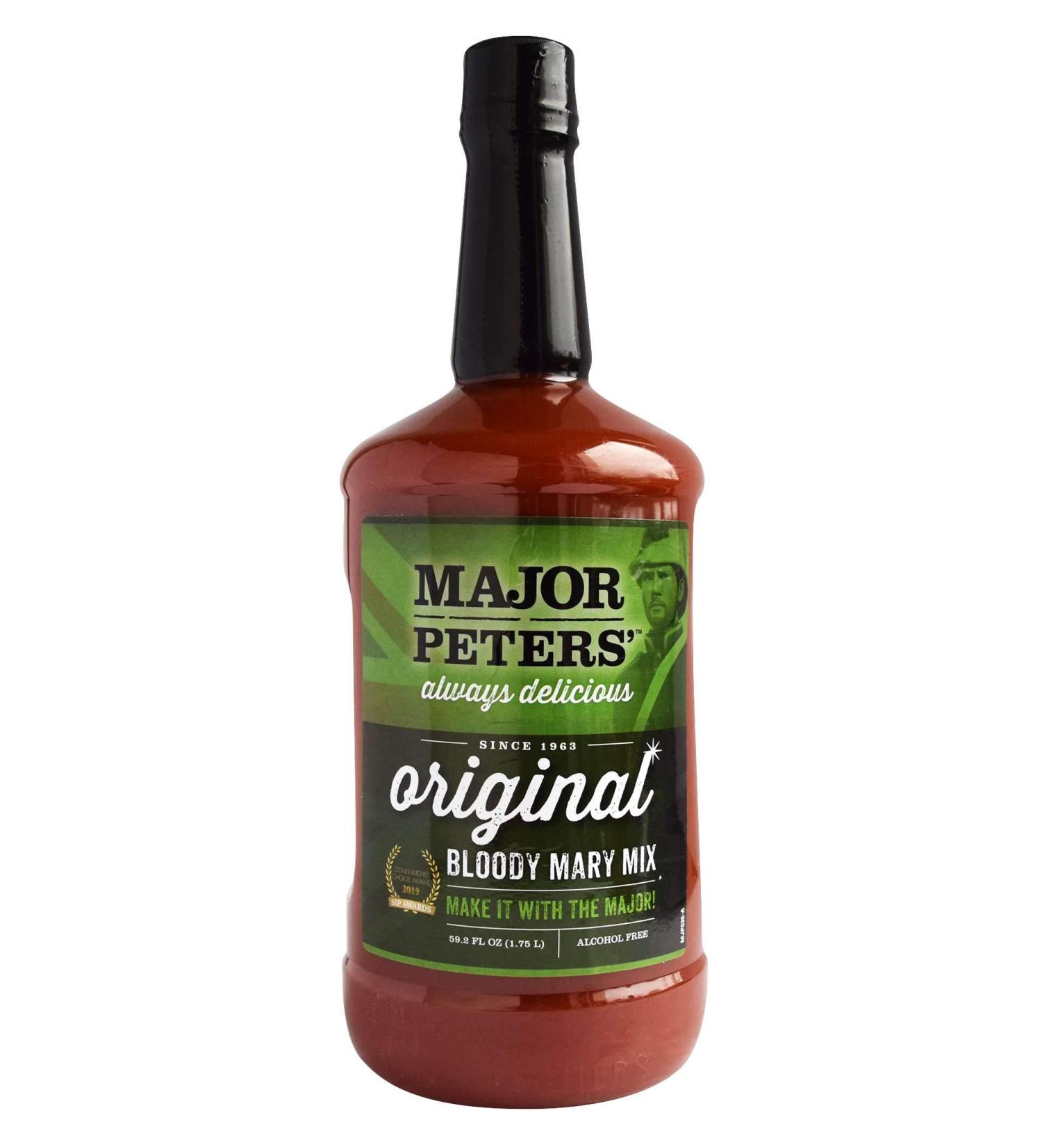 Major Peters' Original Bloody Mary Mix, 59.2 Ounce (1.75 Liter)