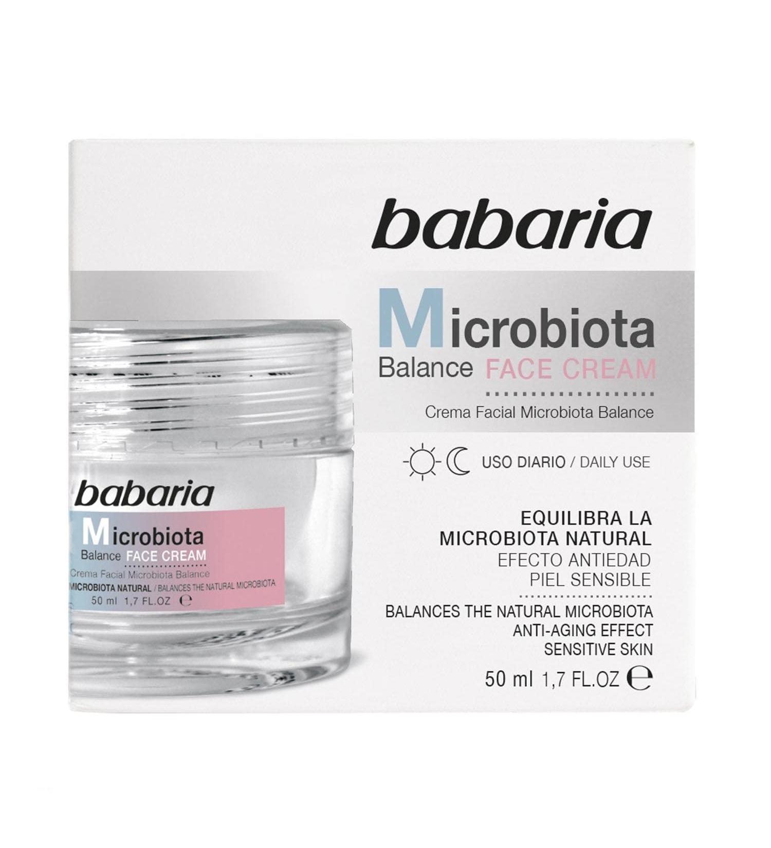Babaria Microbiota Balance Facial Cream Daily Use Sensitive Skin 50Ml Huidverzorgingsproduct - Buy Online on GoSupps.com