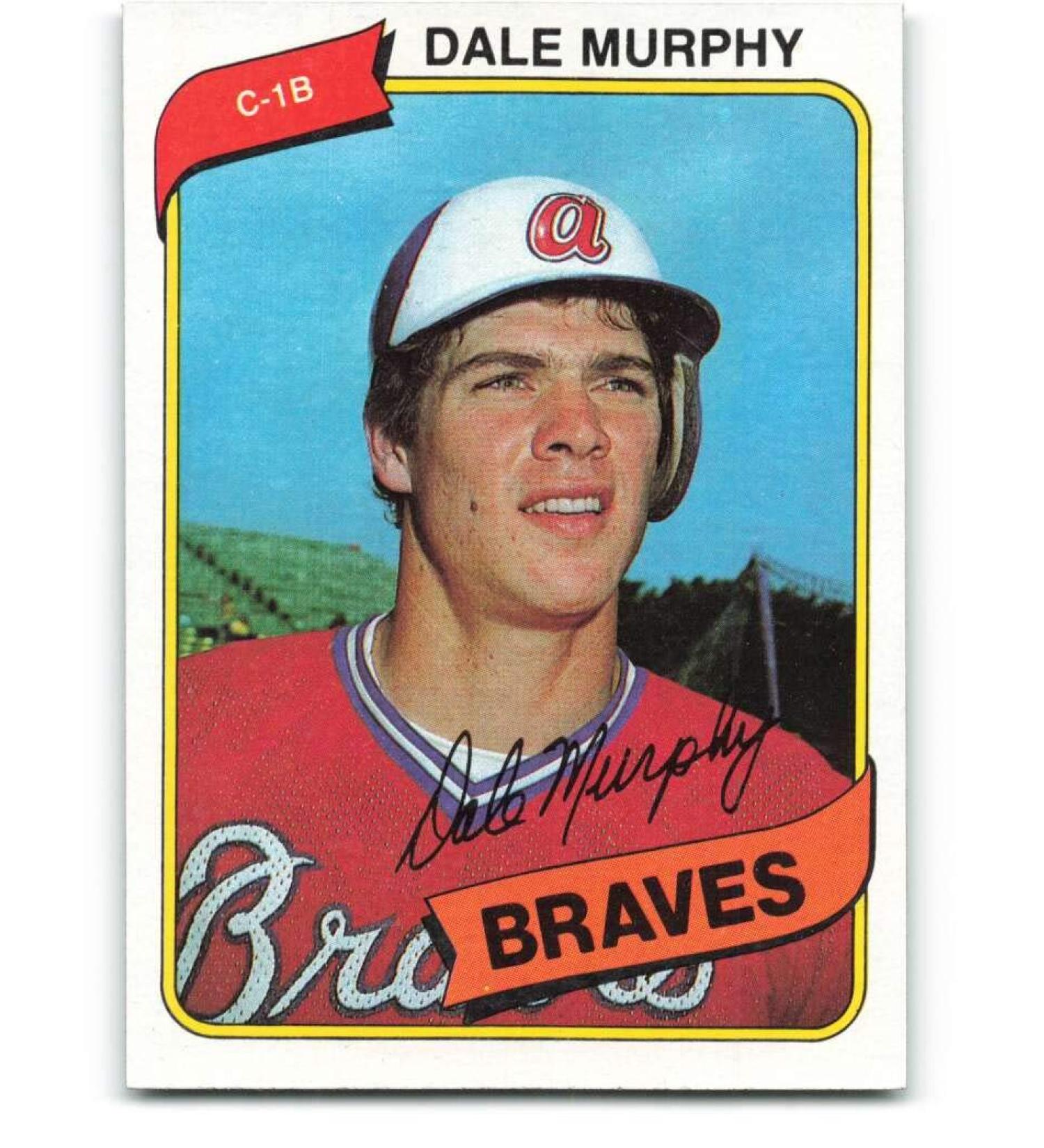 1980 Topps #274 Dale Murphy NM-MT Atlanta Braves Baseball