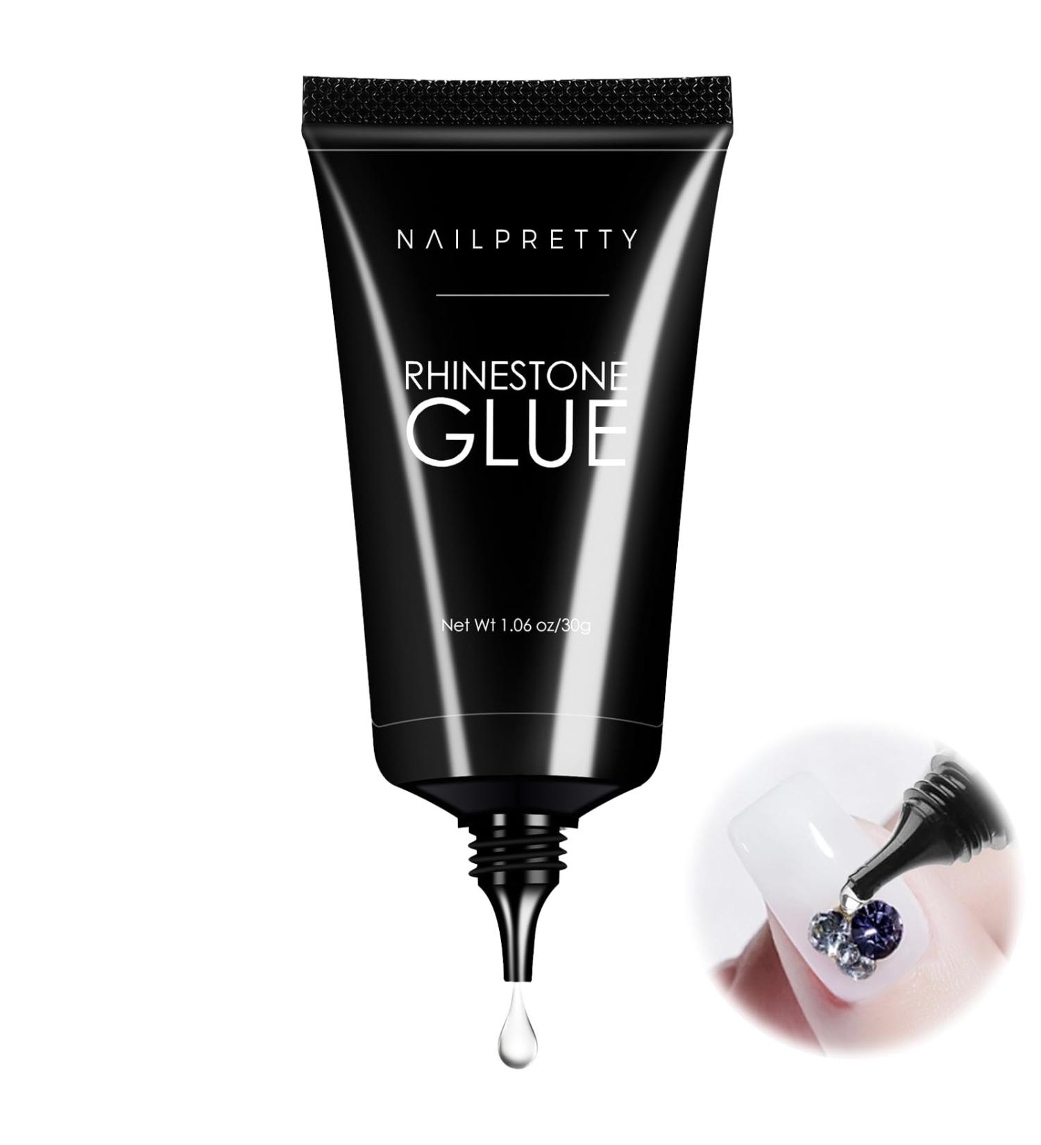 Buy Nail Art Strass Glue Gel 30g | Professional UV Adhesive for Gems & DIY Manicures - Buy Online on GoSupps.com