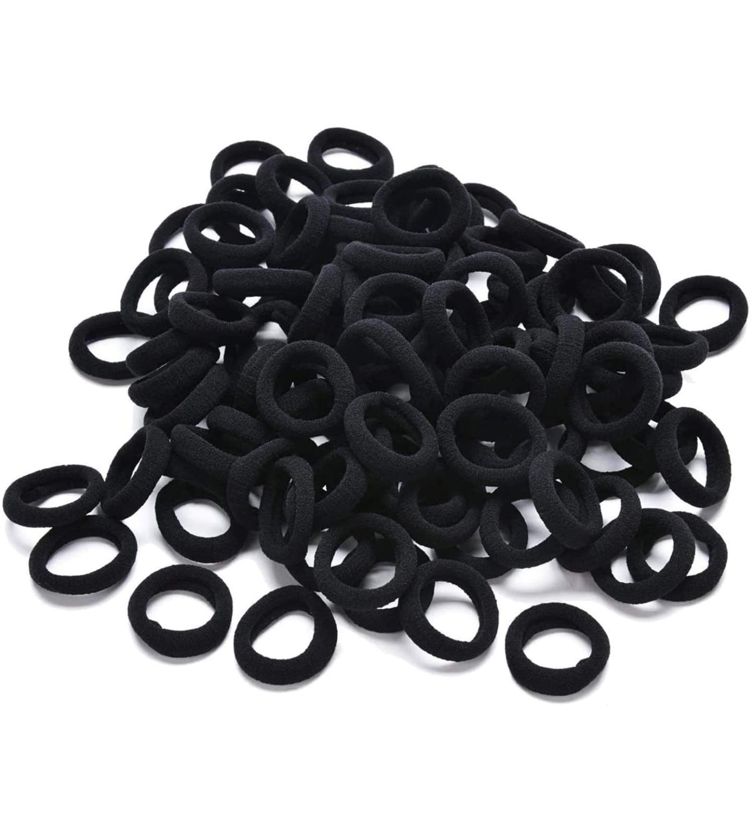 50 Pack Hair Ties for Babies | Szetosy Colorful Soft Ponytail Holders - No Damage Ideal for Girls Women & Men - Buy Online on GoSupps.com