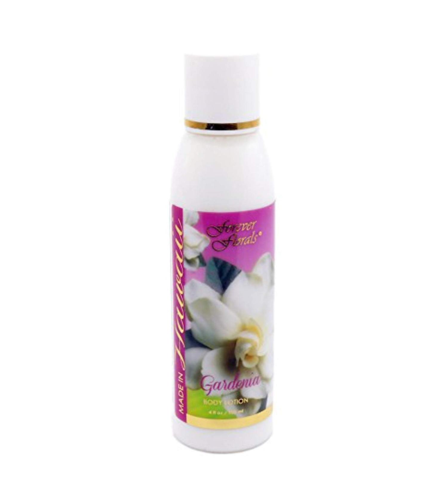 Forever Florals Hawaii Body Lotion 4 Bottles 4 oz. Each Gardenia