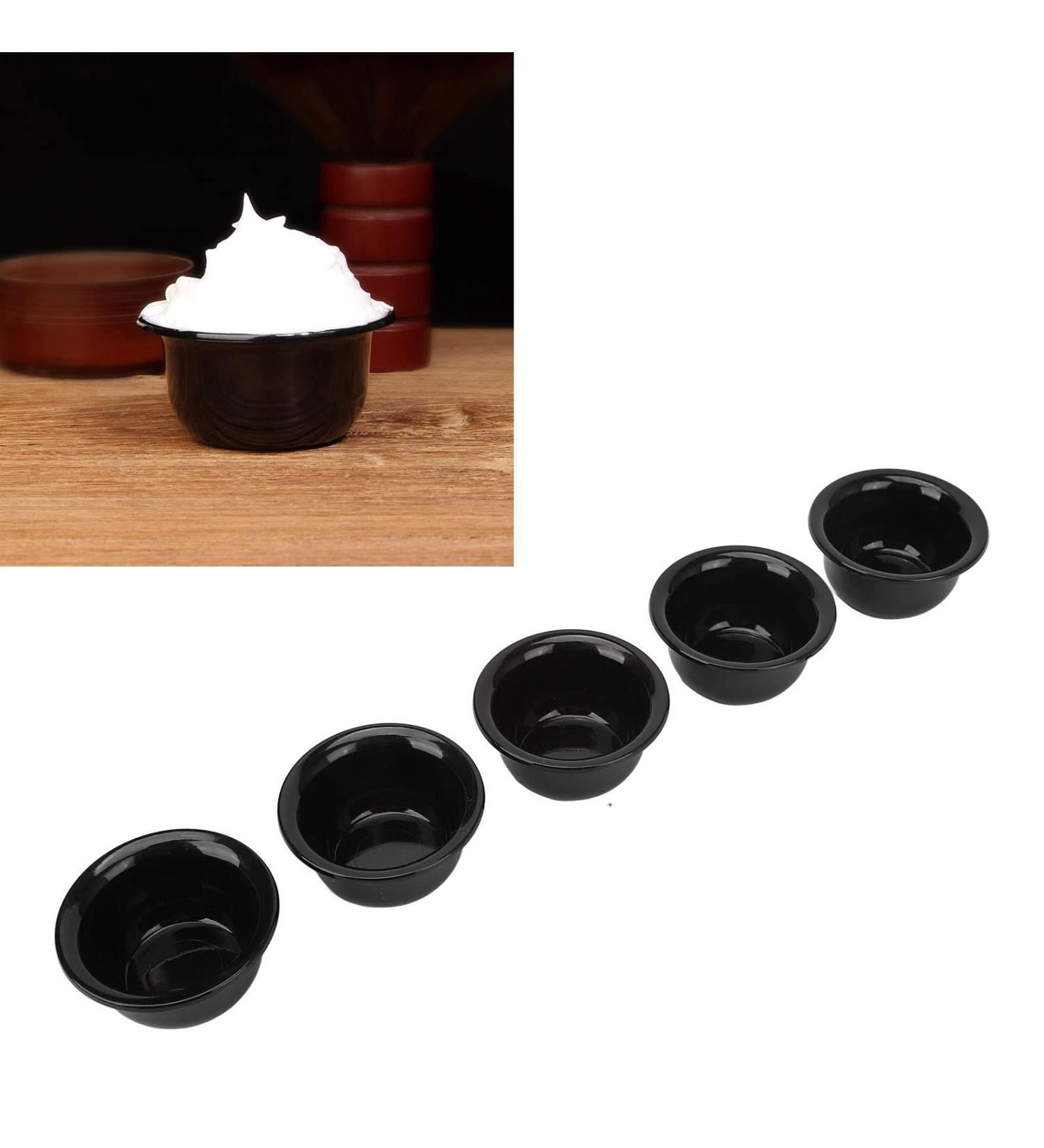 Premium Men's Shaving Bowl Set - 5 Pieces Durable Foam & Soap Dish for Facial Cleaning | Perfect for Grooming - Buy Online on GoSupps.com