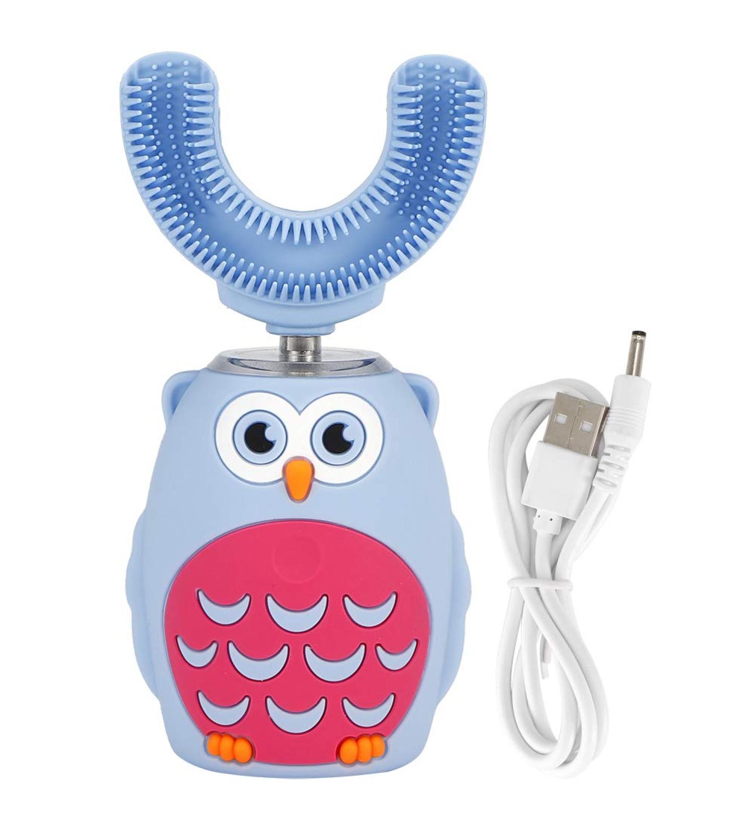 Children's Electric Toothbrush - Silicone Head IPX7 Waterproof 3 Cleaning Modes | International Shipping - Buy Online on GoSupps.com