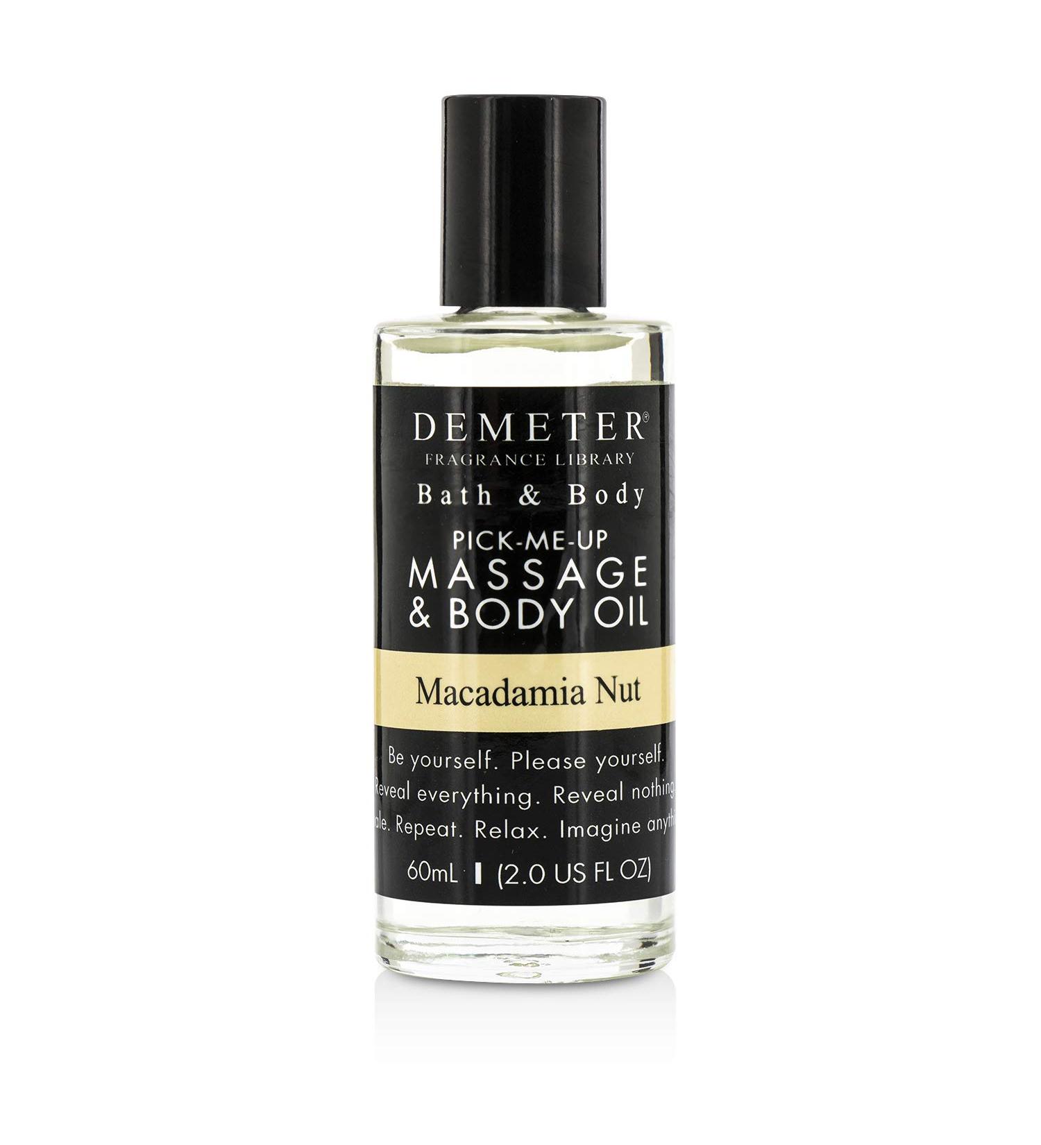 Demeter Macadamia Nut Massage & Body Oil 60ml/2oz