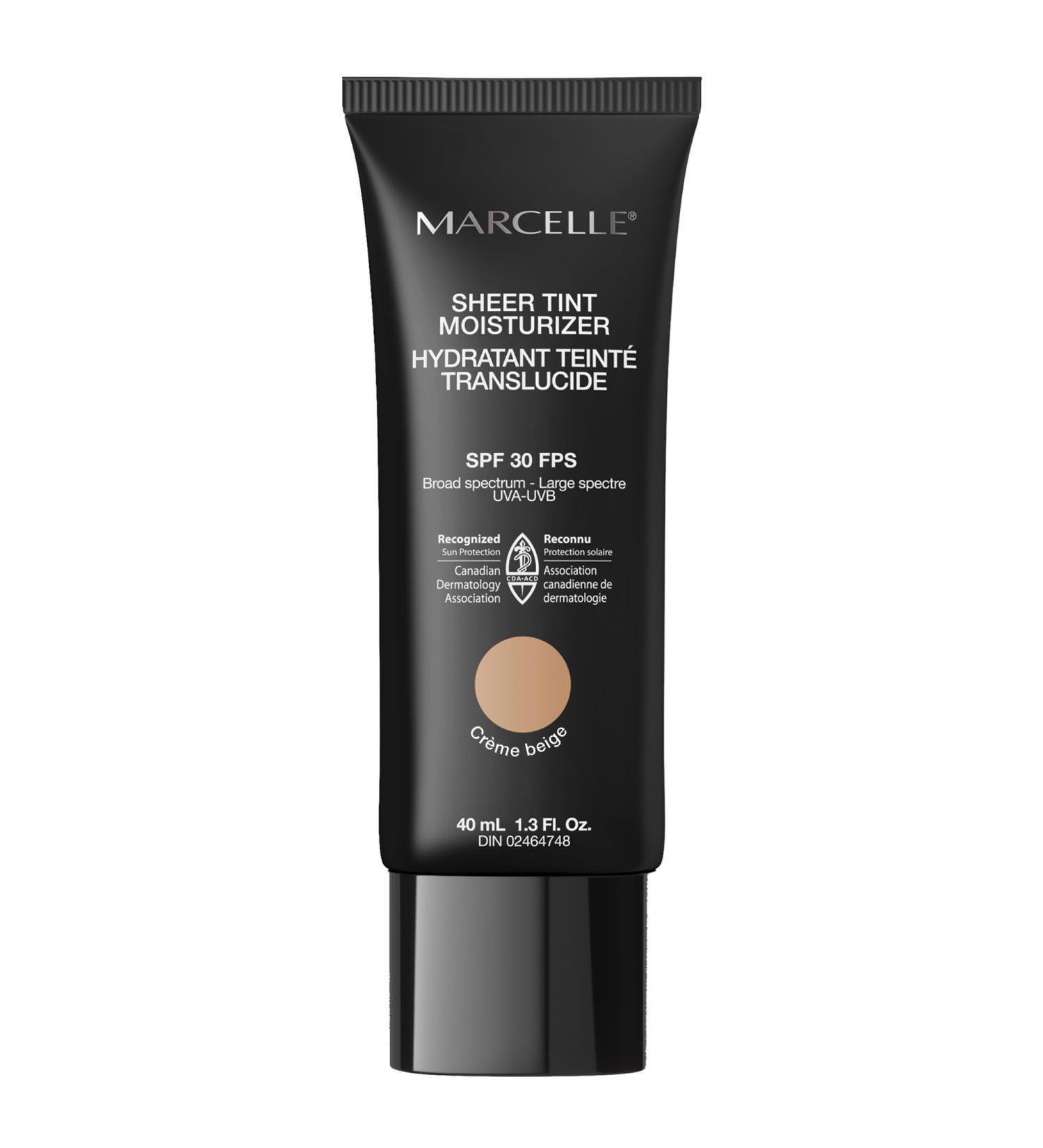 Marcelle Sheer Tint Moisturizer SPF 30 Cr me Beige with Hyaluronic Acid and Aloe Hypoallergenic Non-Comedogenic Fragrance-Free Paraben-Free Oil-Free 40 mL - Buy Online on GoSupps.com