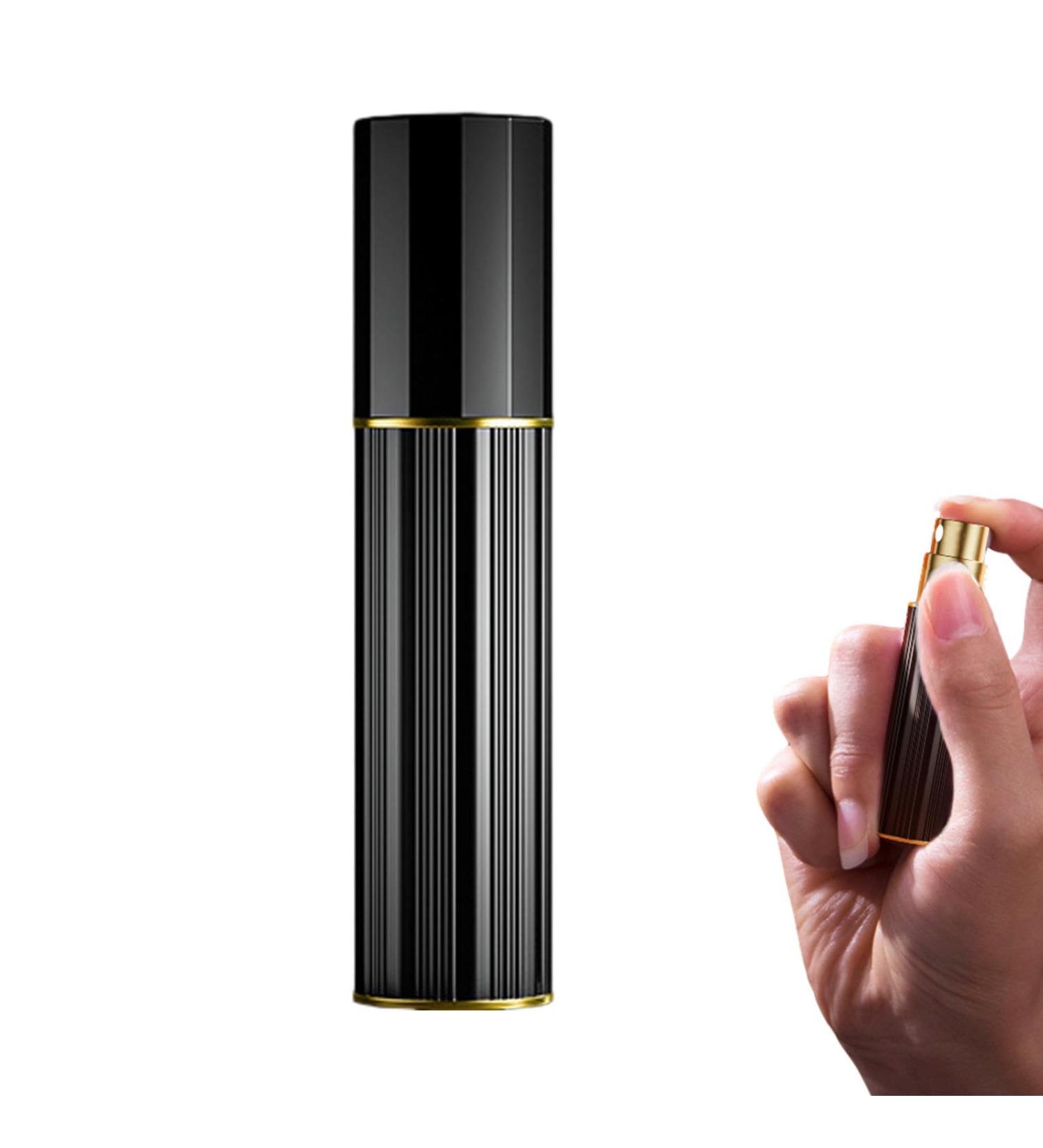 univolunaris Pocket Perfume Atomiser Travel Size Portable Women Men Mini Refillable Empty(Black) - Buy Online on GoSupps.com