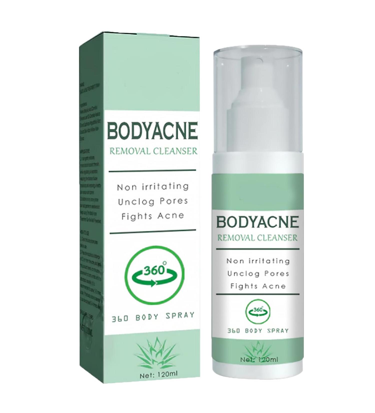 Acne Treatment Spary Back Acne Treatment Serum Body Moisturiser For Acne Body Moisturiser For Dry Skin Acne Moisturiser Reduce Back Acne & Body Acne Smoothing Moisturiser For Acne Prone Skin-120ml - Buy Online on GoSupps.com