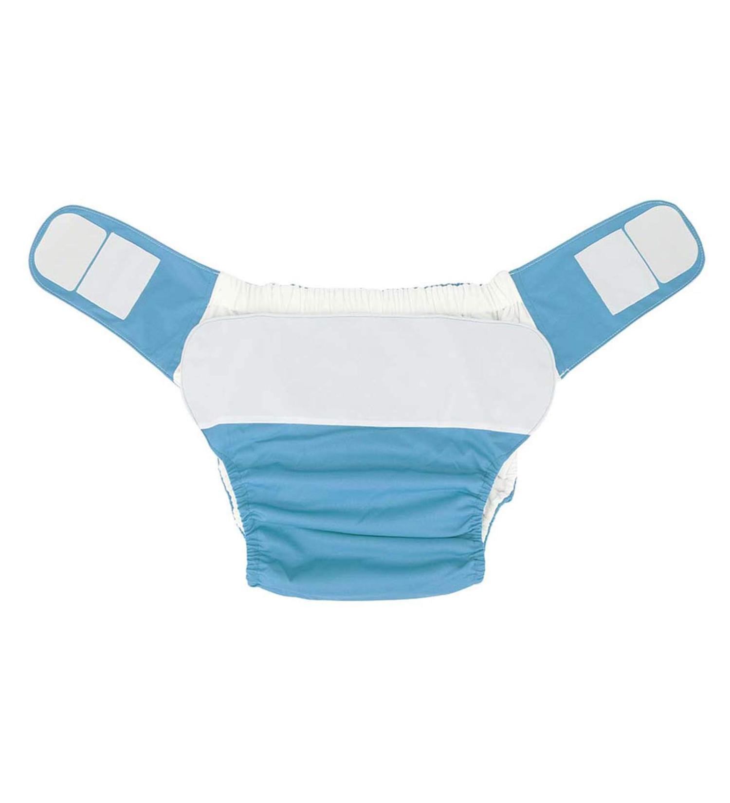 Adult Cloth Diapers - Waterproof Reusable Swim Diapers for Elderly - Diaper Blue - Buy Online on GoSupps.com