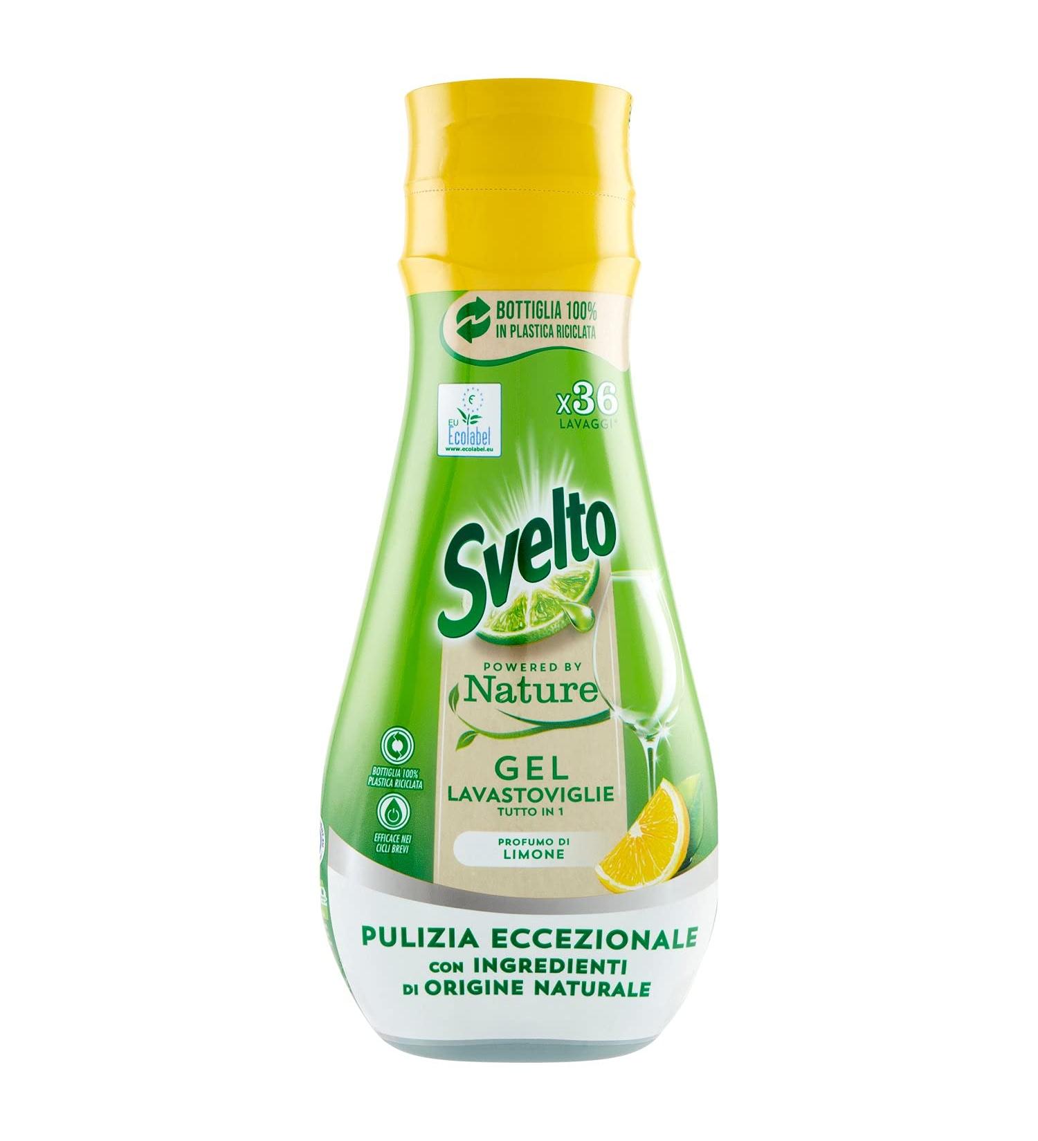 Svelto Eco-Friendly Dishwasher Detergent - 3 x 640 ml | International Shipping Available - Buy Online on GoSupps.com