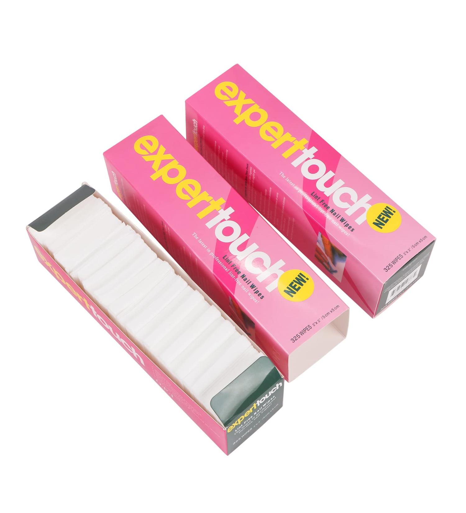 EVERMARKET 975 Pieces Nail Wipes for Gel Nails Lint Free Cotton Pad Nail Wipe (975) - Buy Online on GoSupps.com