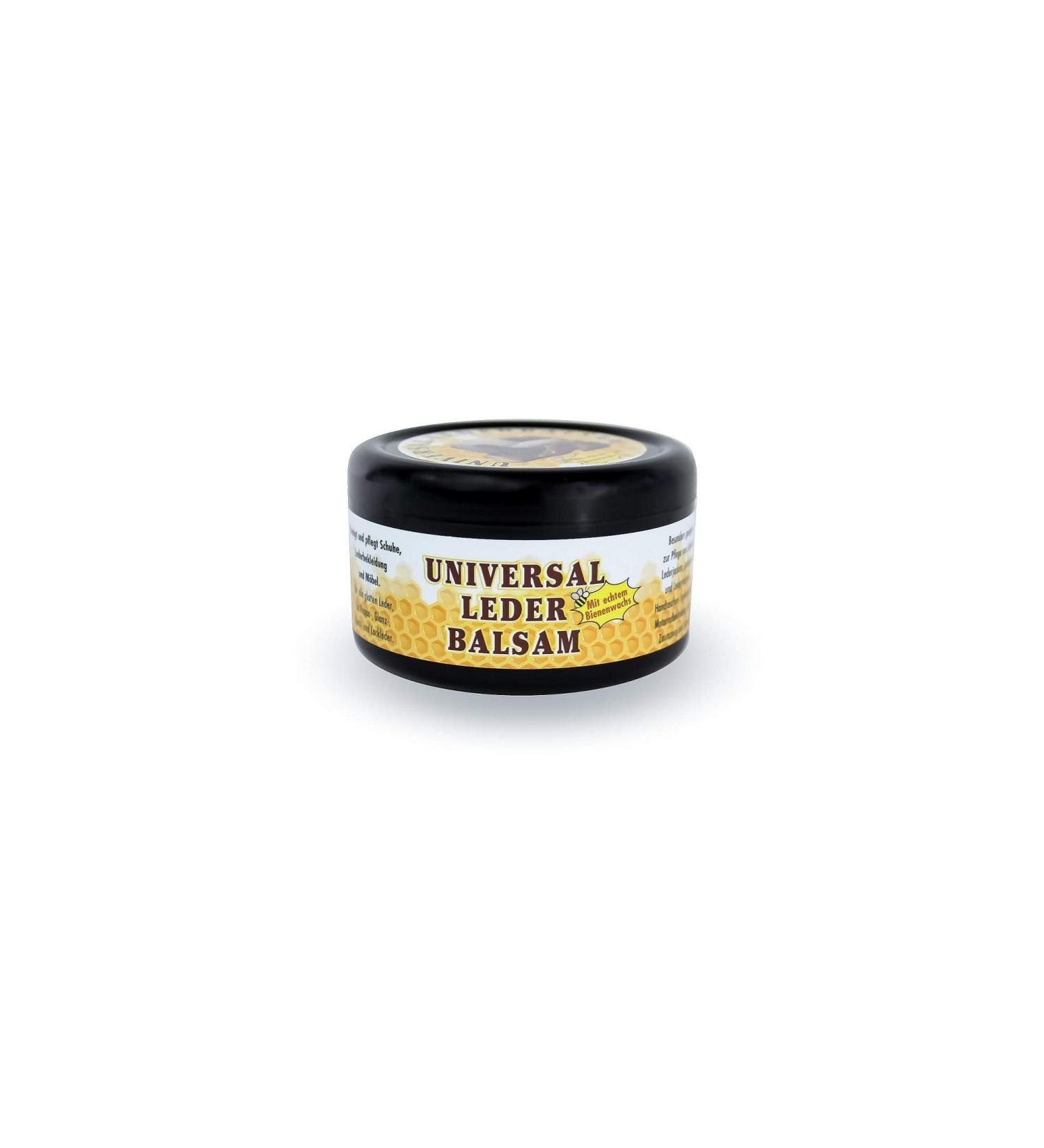 Pullach Hof Lederbalsam Universal 250ml - Premium Beeswax Leather Care for Shoes Clothing Furniture & More - Buy Online on GoSupps.com