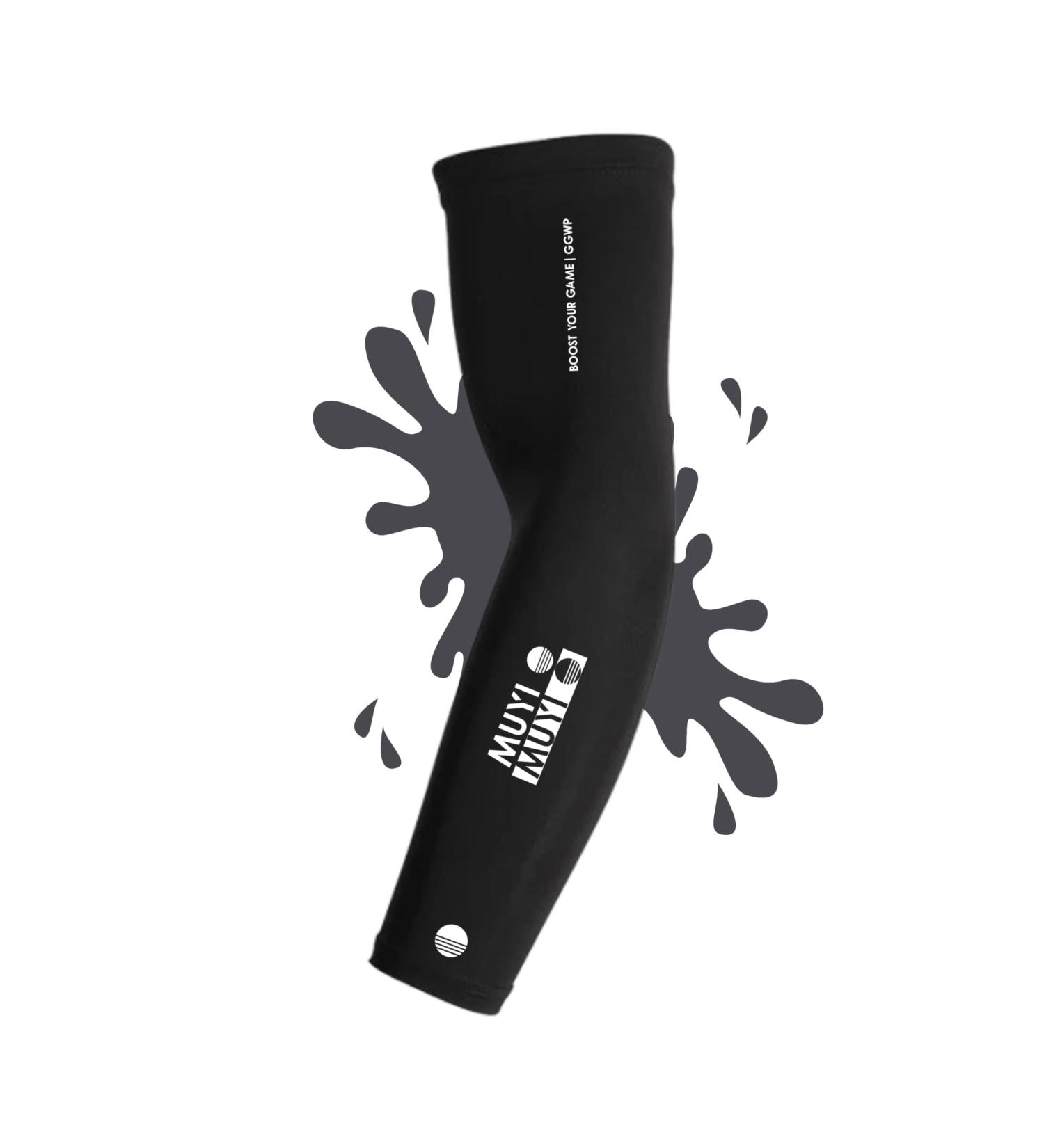 Muyi Gaming Sleeve - Compression Arm Sleeves for Men/Women - Ideal for Handball Volleyball Basketball & Racing - Black L - Performance Sports Accessories - Buy Online on GoSupps.com