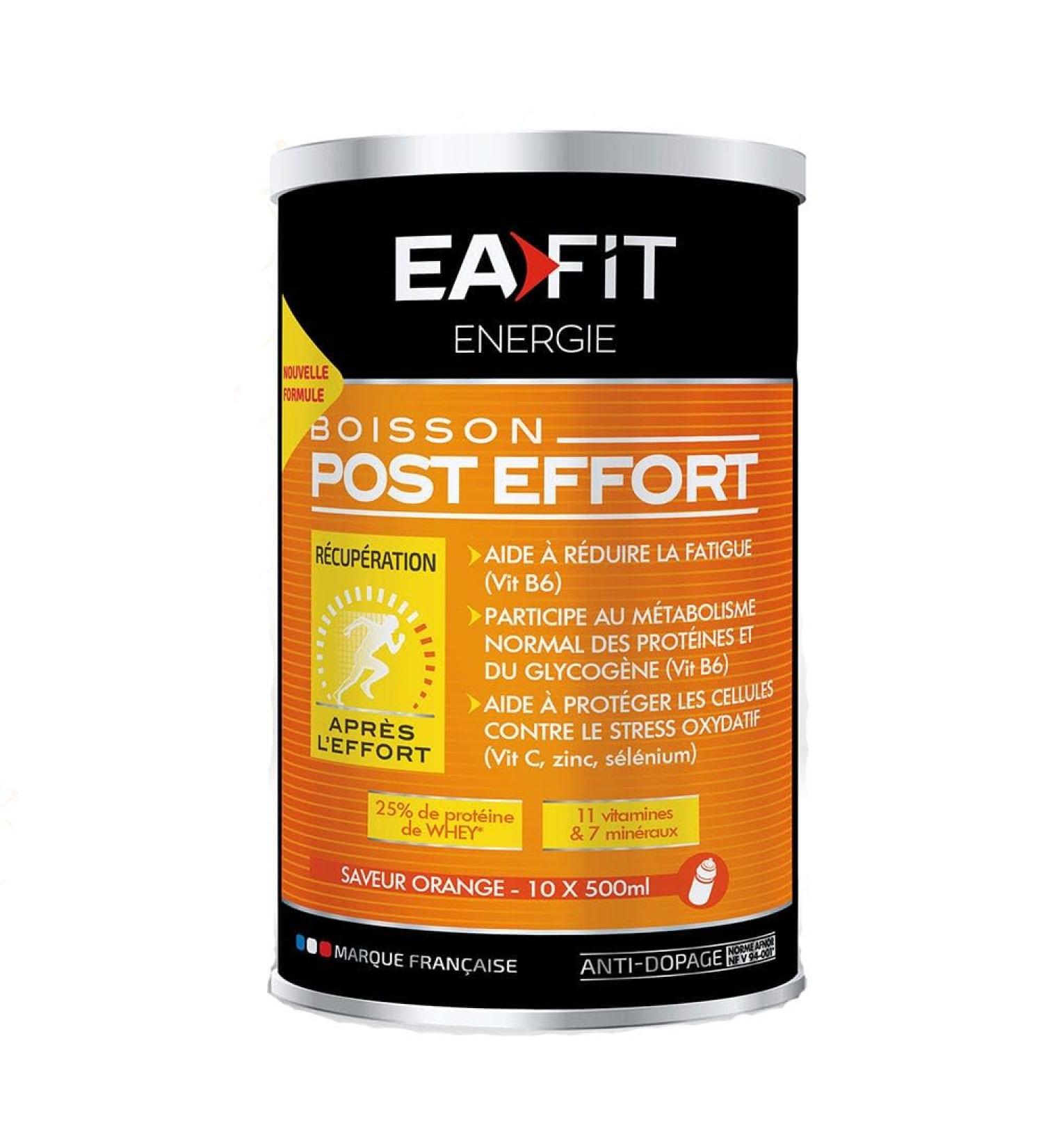 EAFIT | Post-Exercise Drink | Helps Reduce Fatigue & Protects Cells From Oxidative Stress | 26g Carbs 11g Protein 11 Vitamins