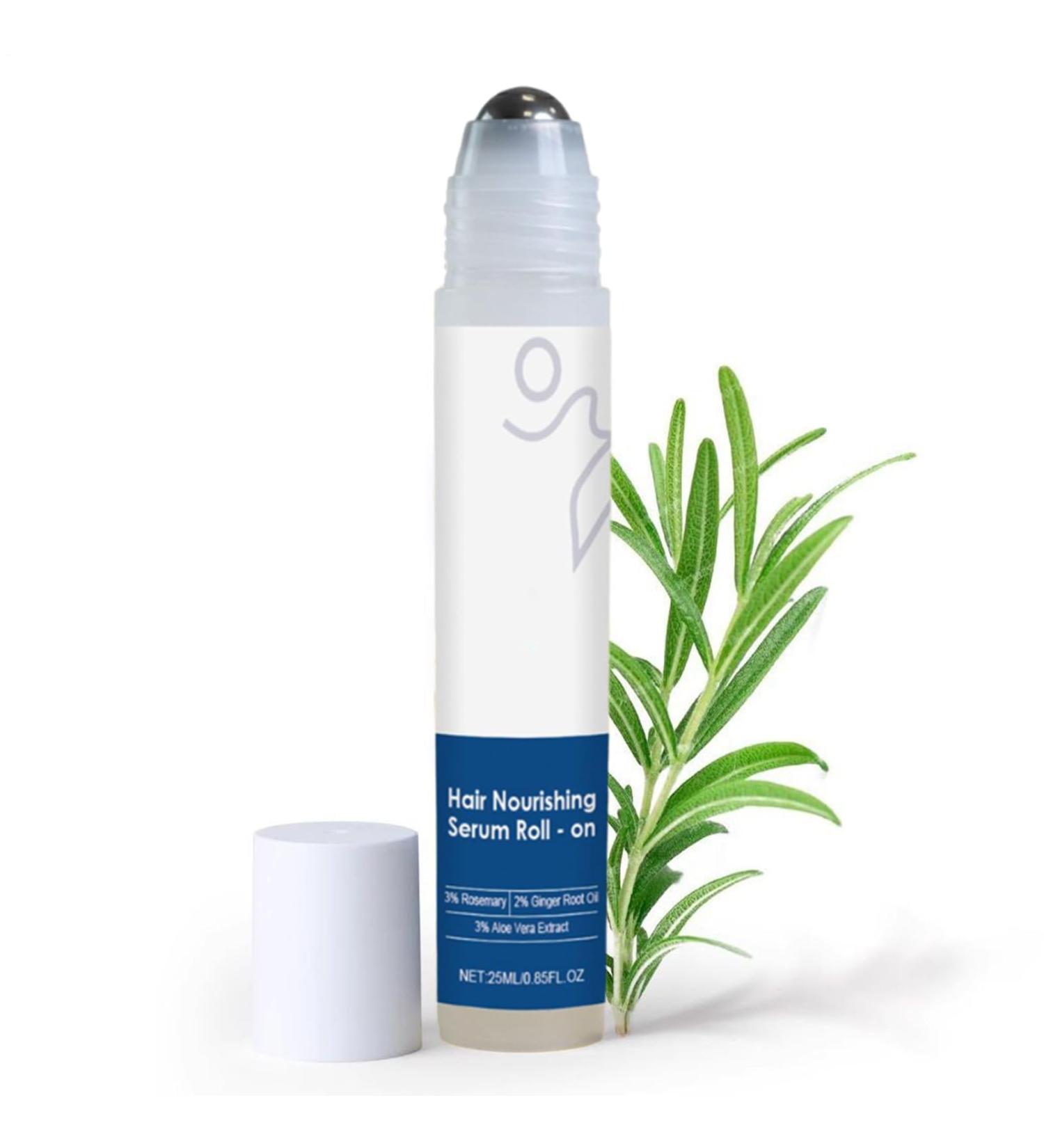  Generisch Hair Growth Oil - 25 ml - Roll-On - Thickening Scalp Oil - Natural Solution for Straight Curly Dry and Damaged Hair - For Daily Use - Buy Online on GoSupps.com