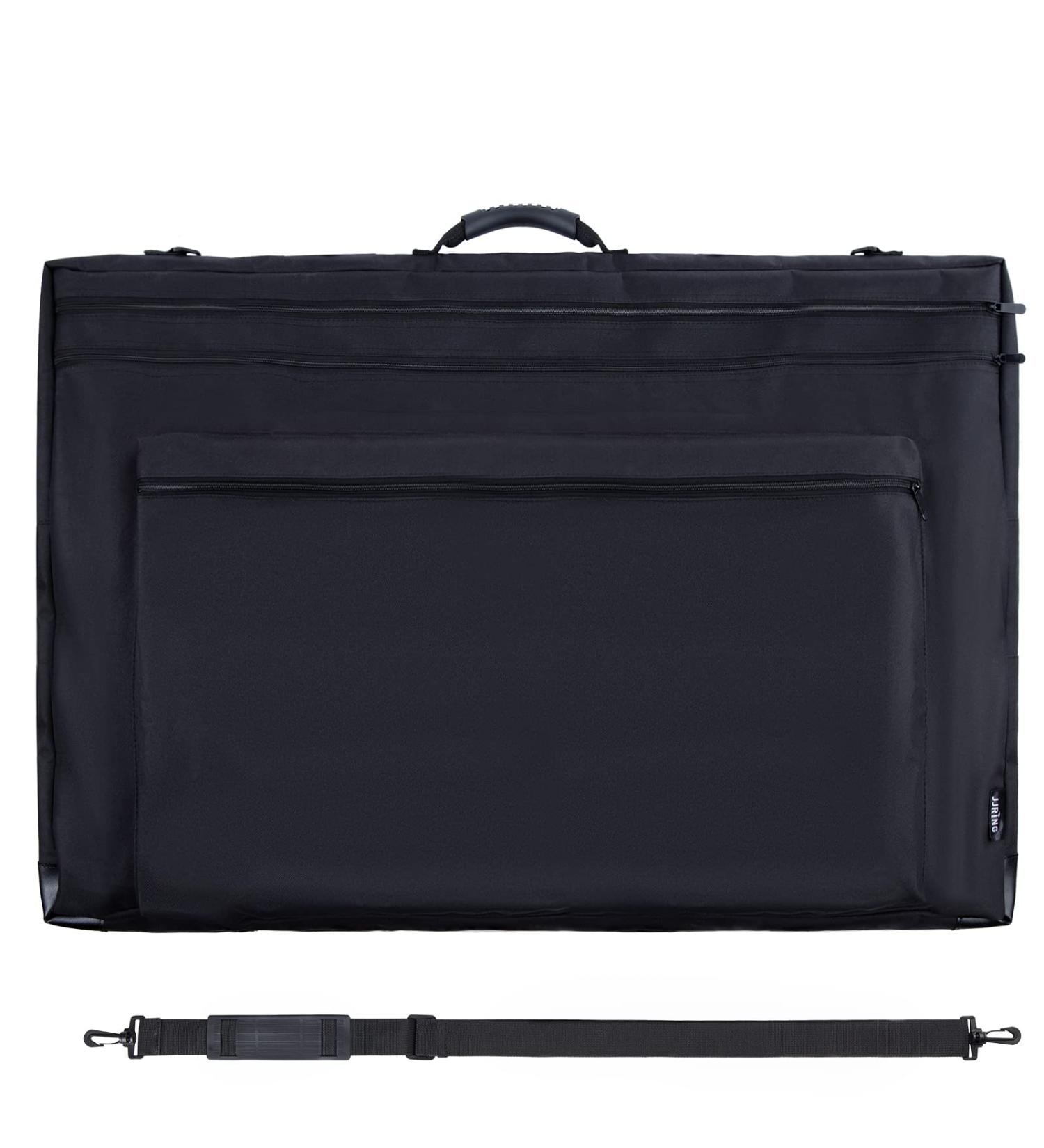 JJRING 24x36 Art Portfolio Tote Bag - Large Carrying Case with Shoulder Strap and Handle - Buy Online on GoSupps.com