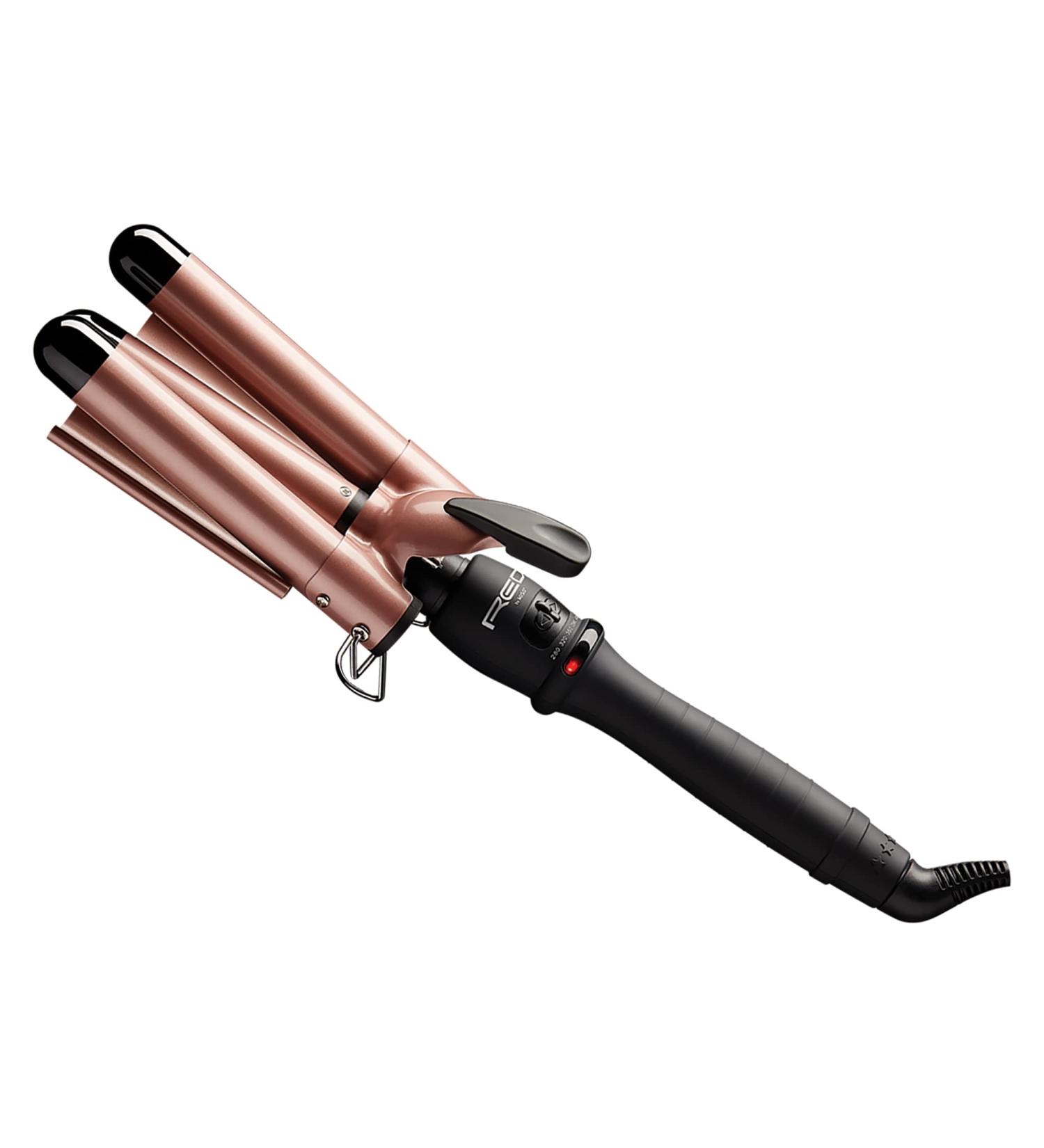 RED 1 Triple Barrel Curling Iron - Up to 430 F Worldwide Voltage - Perfect Beach Waves - Buy Online on GoSupps.com