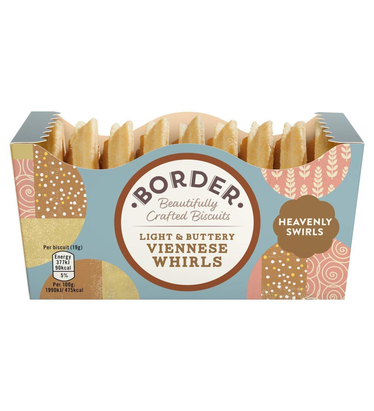 Border Border Light & Buttery 150g Viennese Swirl