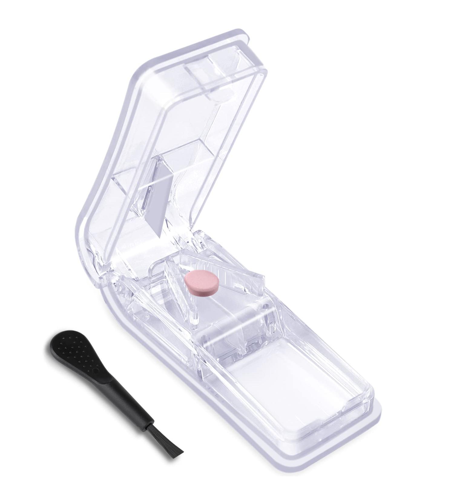 Opret Pill Cutter and Splitter - Transparent Blade for Small and Large Pills - Buy Online on GoSupps.com
