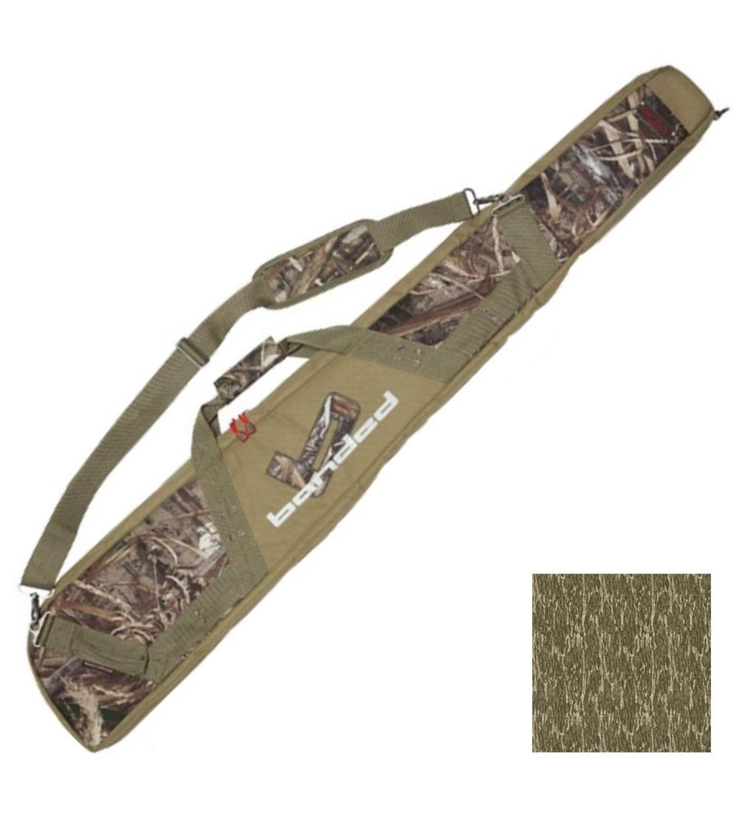 Banded Two Way Floating Gun Case Green