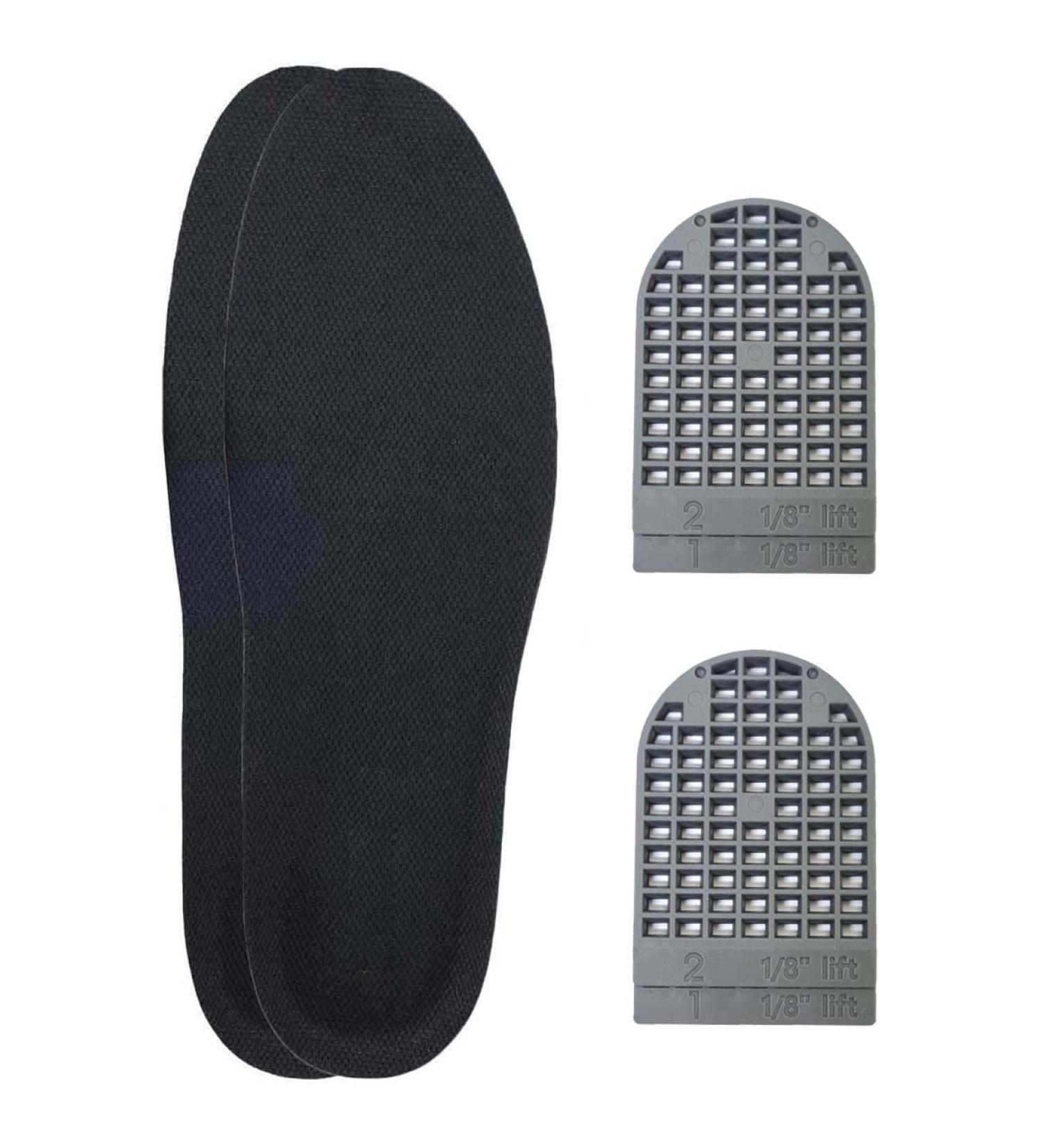 1/8 Inch Full Length Insoles for Leg Length Discrepancies - 2 Right (Small) with Cushion Pad - Buy Online on GoSupps.com