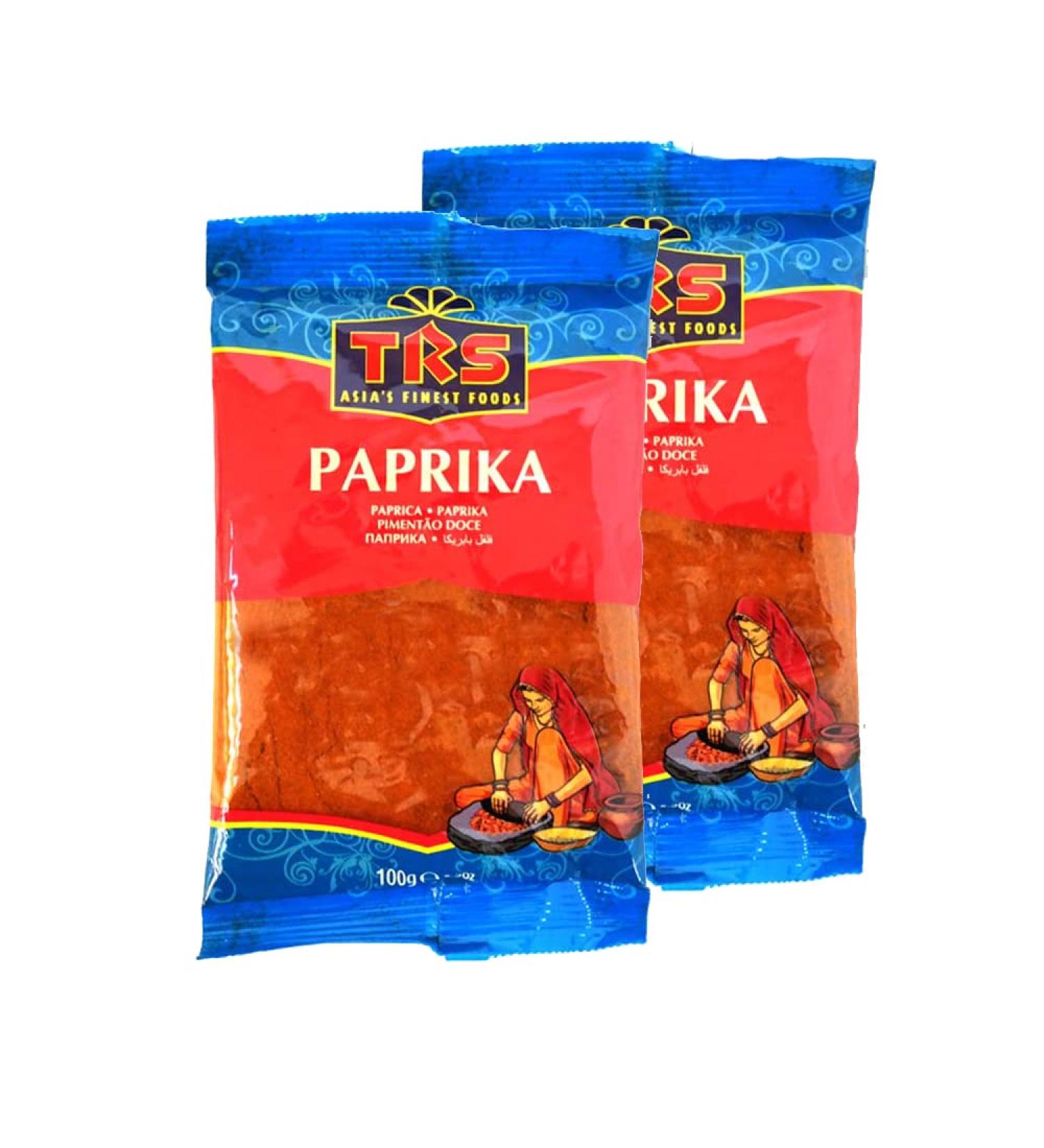 TRS Paprika |100G | Flavourful Aromatic Taste | Vibrant Colour |Perfect for Adding to Potatoes and Eggs | Spice | Enhances Any Meal |Indian Origin (Pack of 2) - Buy Online on GoSupps.com
