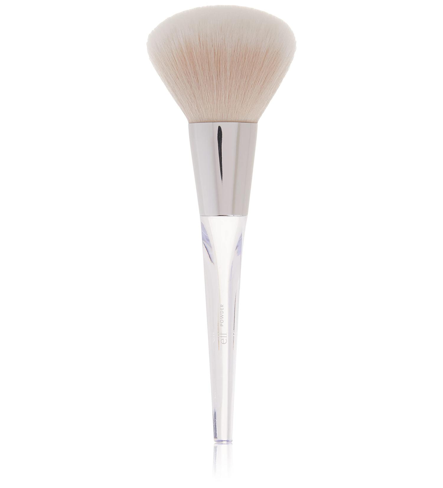 e.l.f. Precision Powder Brush - Synthetic Silver Detail Application - Buy Online on GoSupps.com