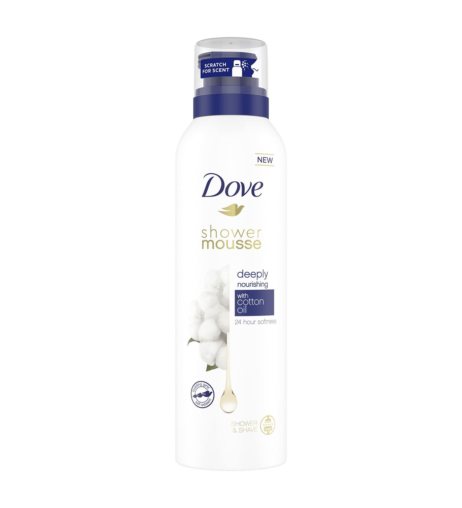 Dove Nourishing Shower Mousse 200ml - Buy Online on GoSupps.com