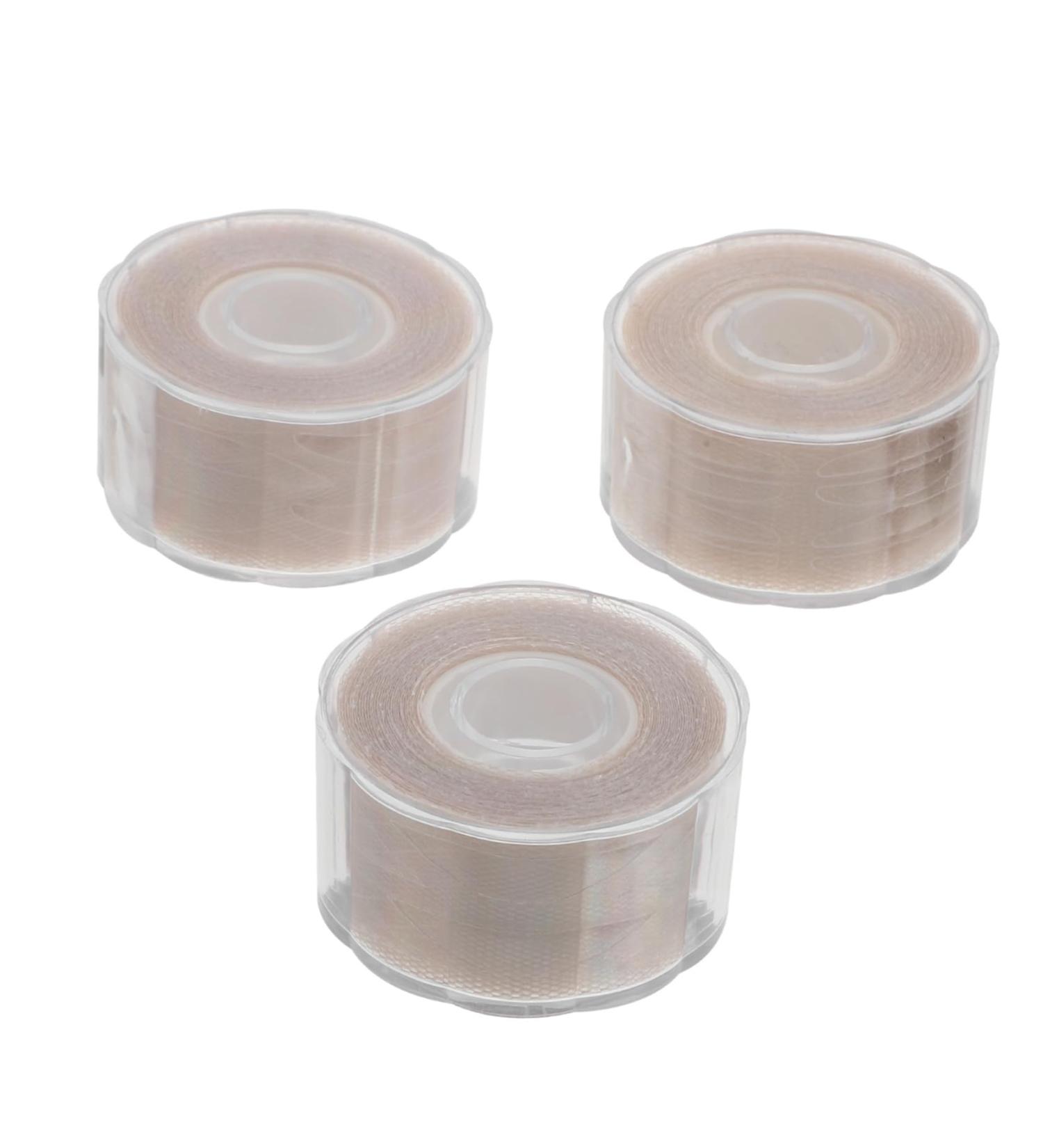  minkissy minkissy 3 Rolls of Invisible and Practical Eye Beauty Double Stickers for Eyes Beige - Buy Online on GoSupps.com