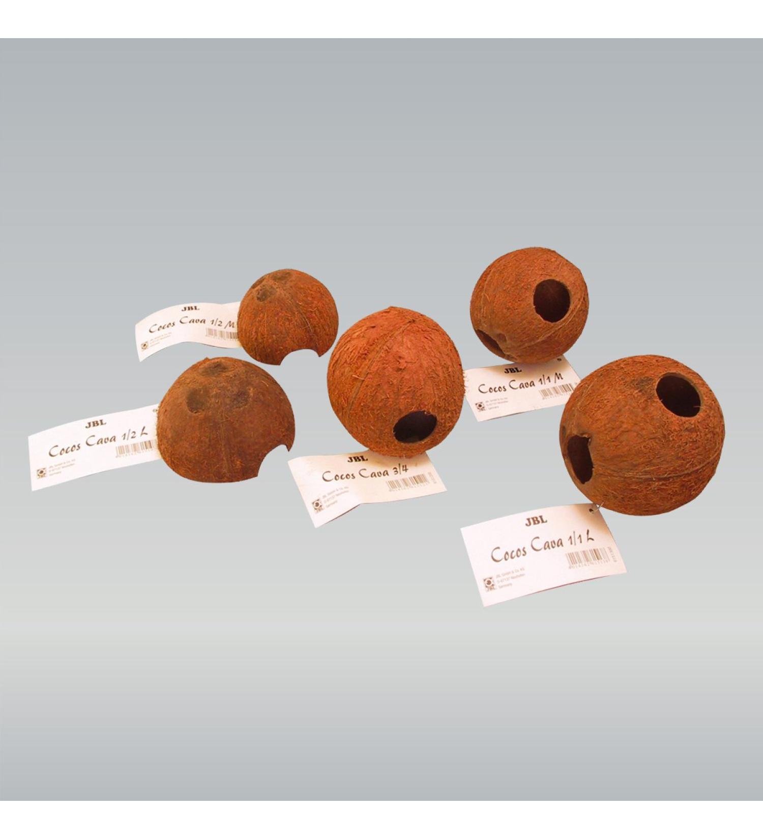 JBL 61513 Coconut Shell Cave for Aquariums & Terrariums - Cocos Cava | International Shipping Available - Buy Online on GoSupps.com