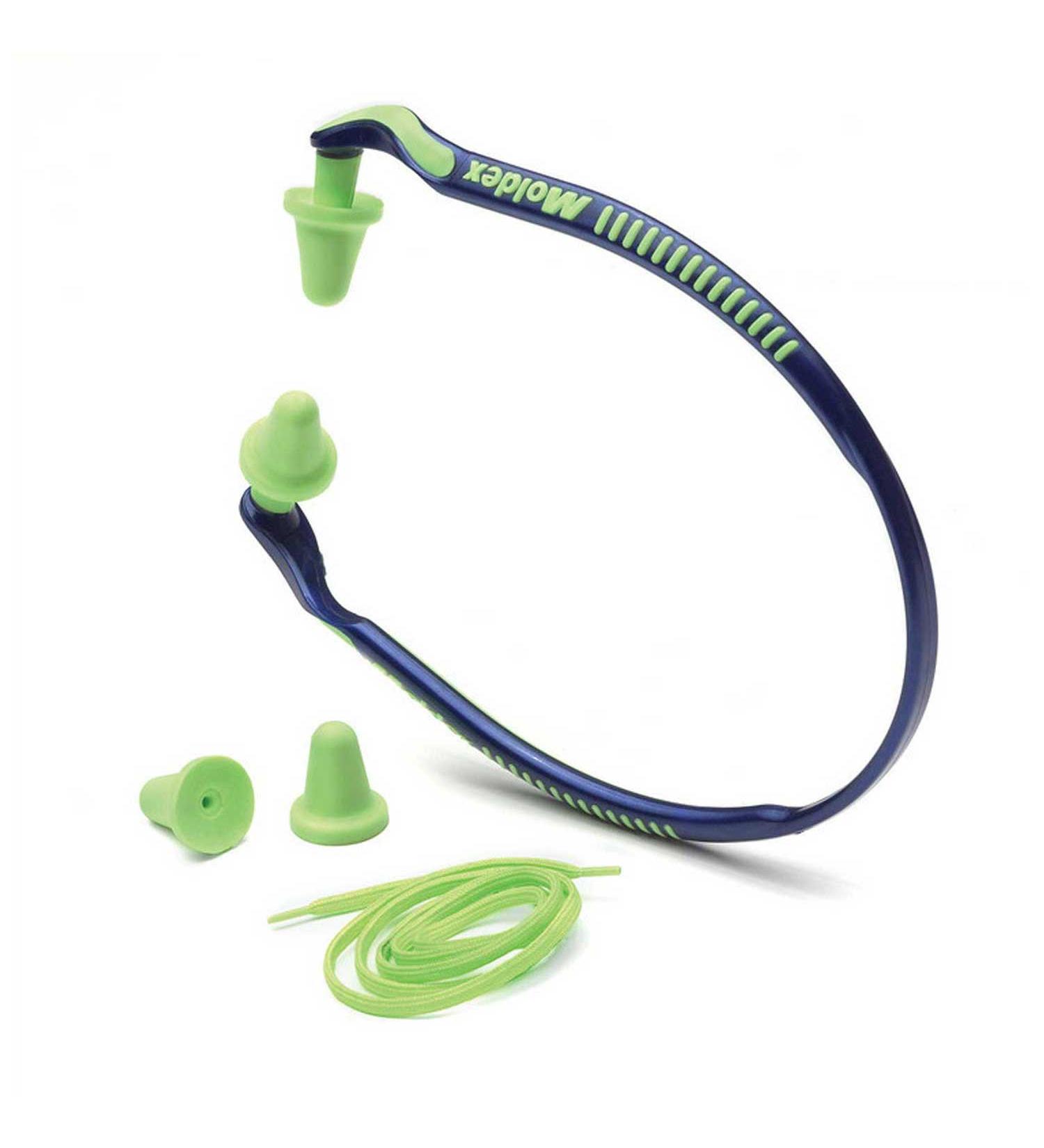 Moldex 6506 Jazz Band Canal Cap Hearing Protectors  Blue  10 Bands